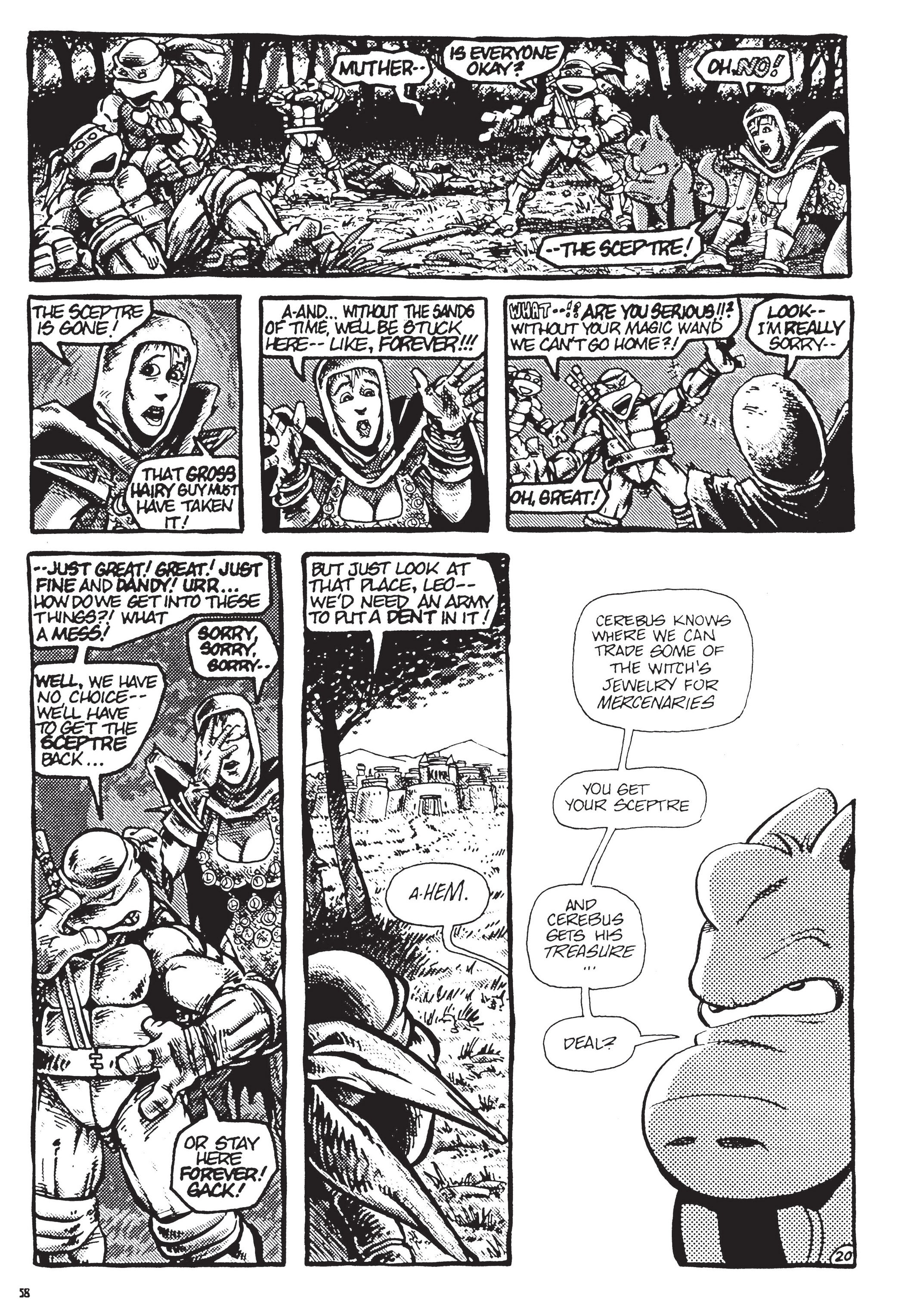 Read online Teenage Mutant Ninja Turtles: The Ultimate Collection comic -  Issue # TPB 2 (Part 1) - 59