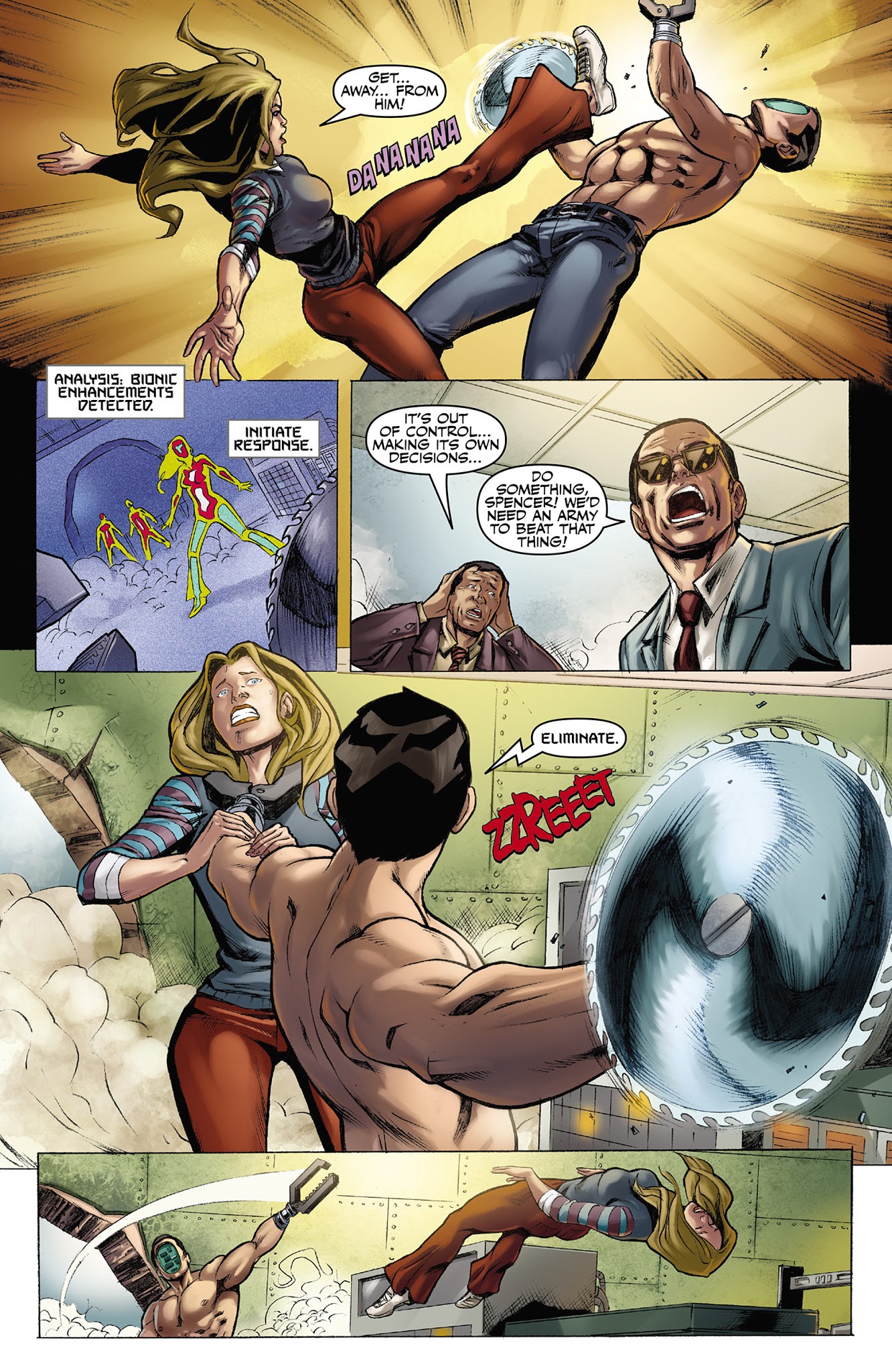 Read online The Six Million Dollar Man: Season Six comic -  Issue #4 - 20