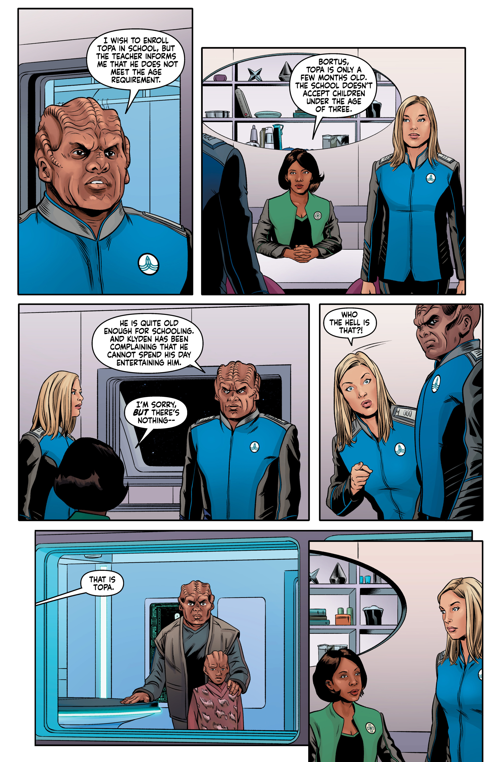 Read online The Orville comic -  Issue # _TPB - 15