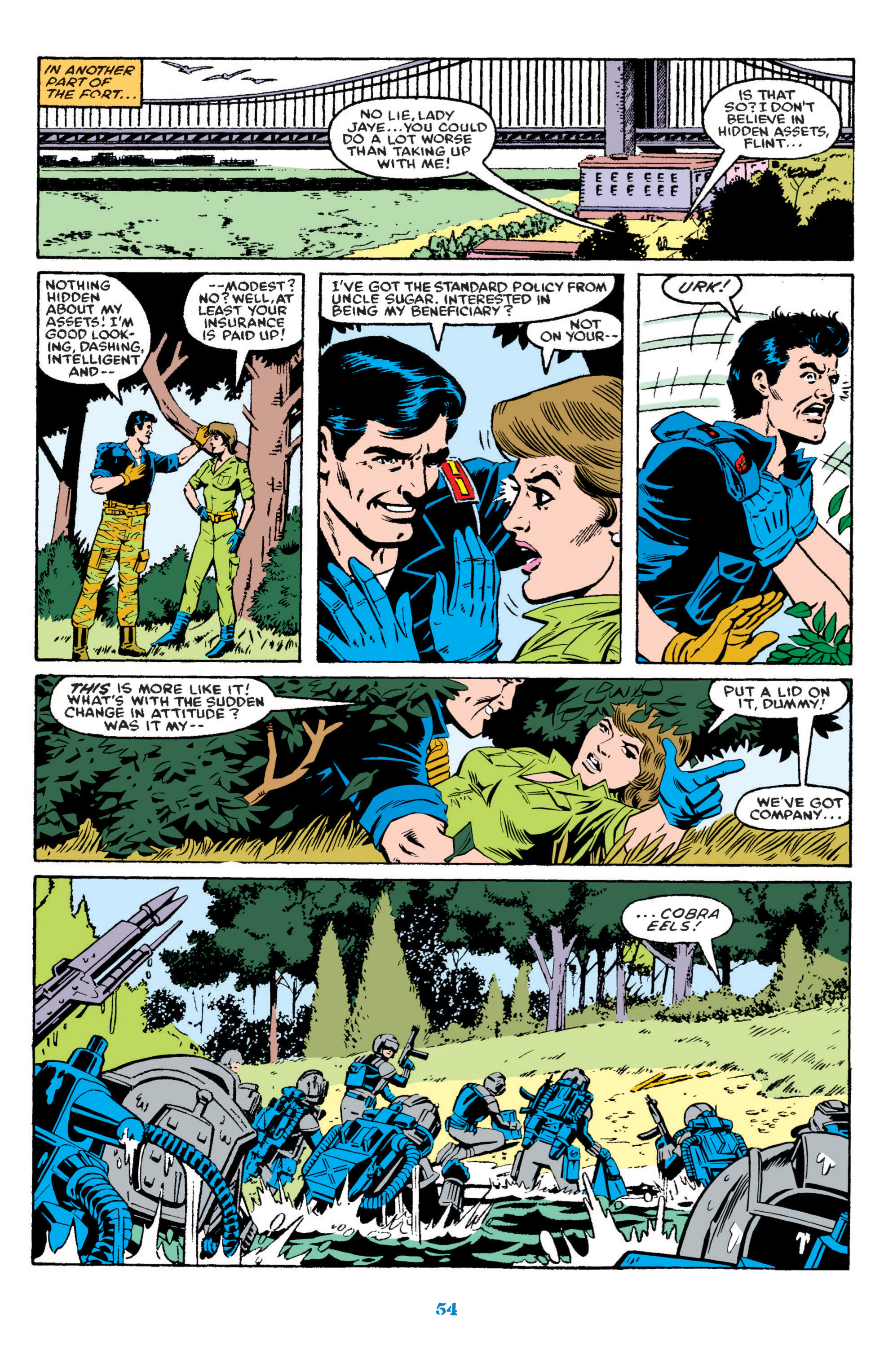 Read online Classic G.I. Joe comic -  Issue # TPB 6 (Part 1) - 55
