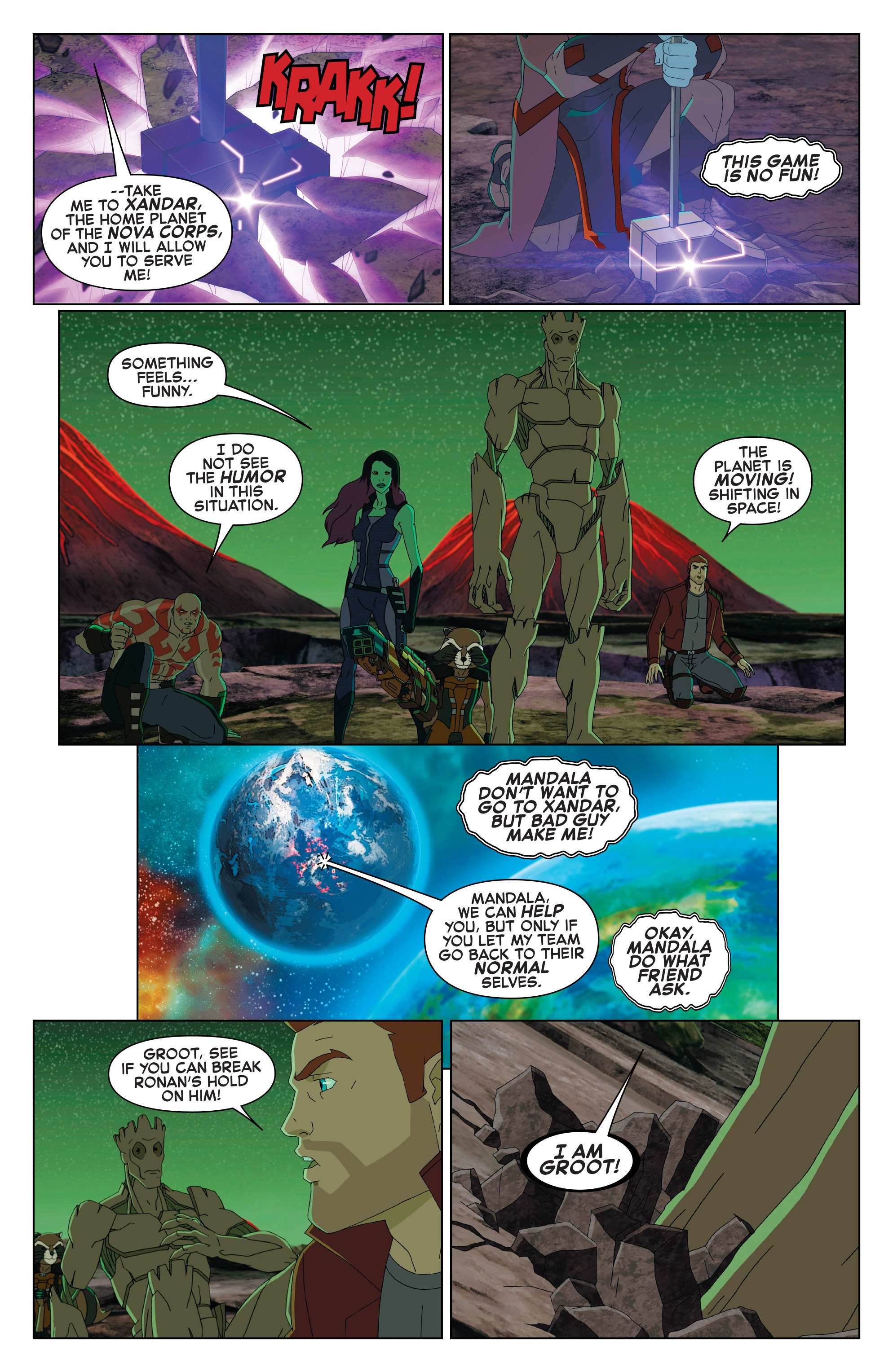 Read online Marvel Universe Guardians of the Galaxy [II] comic -  Issue #10 - 18