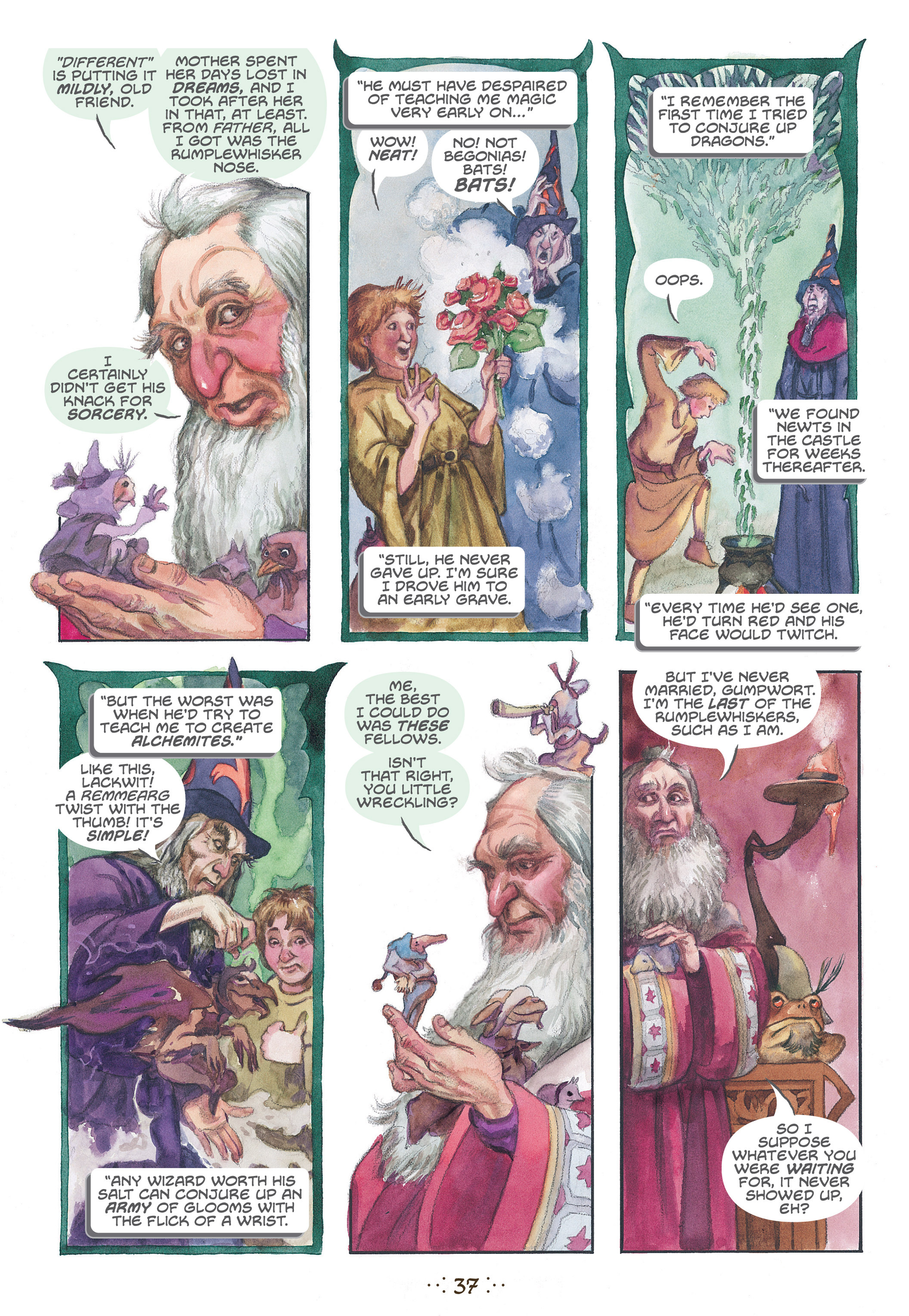 Read online The Wizard's Tale comic -  Issue # TPB - 34