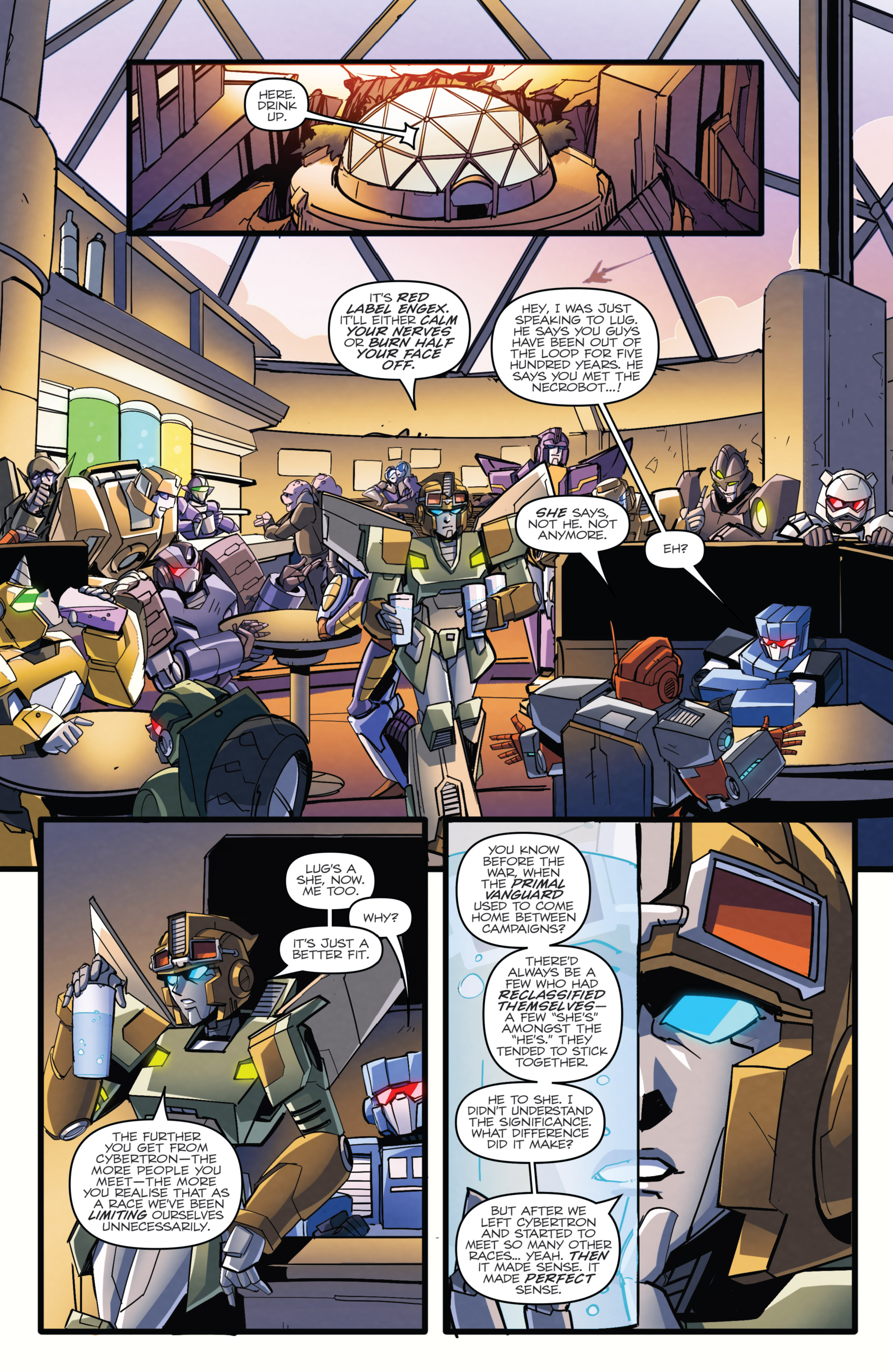 Read online The Transformers: Lost Light comic -  Issue #8 - 19
