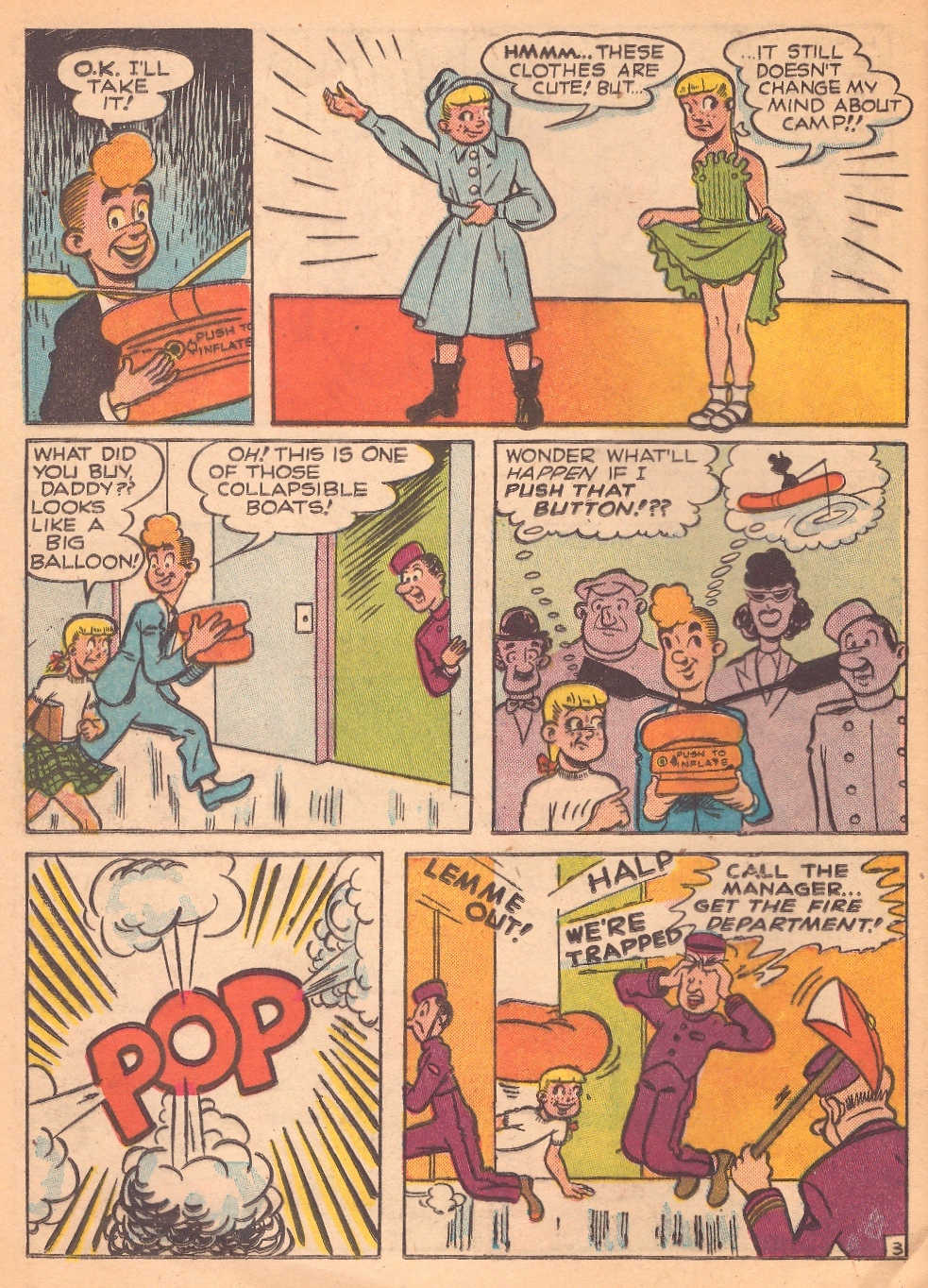 Read online Pep Comics comic -  Issue #69 - 36