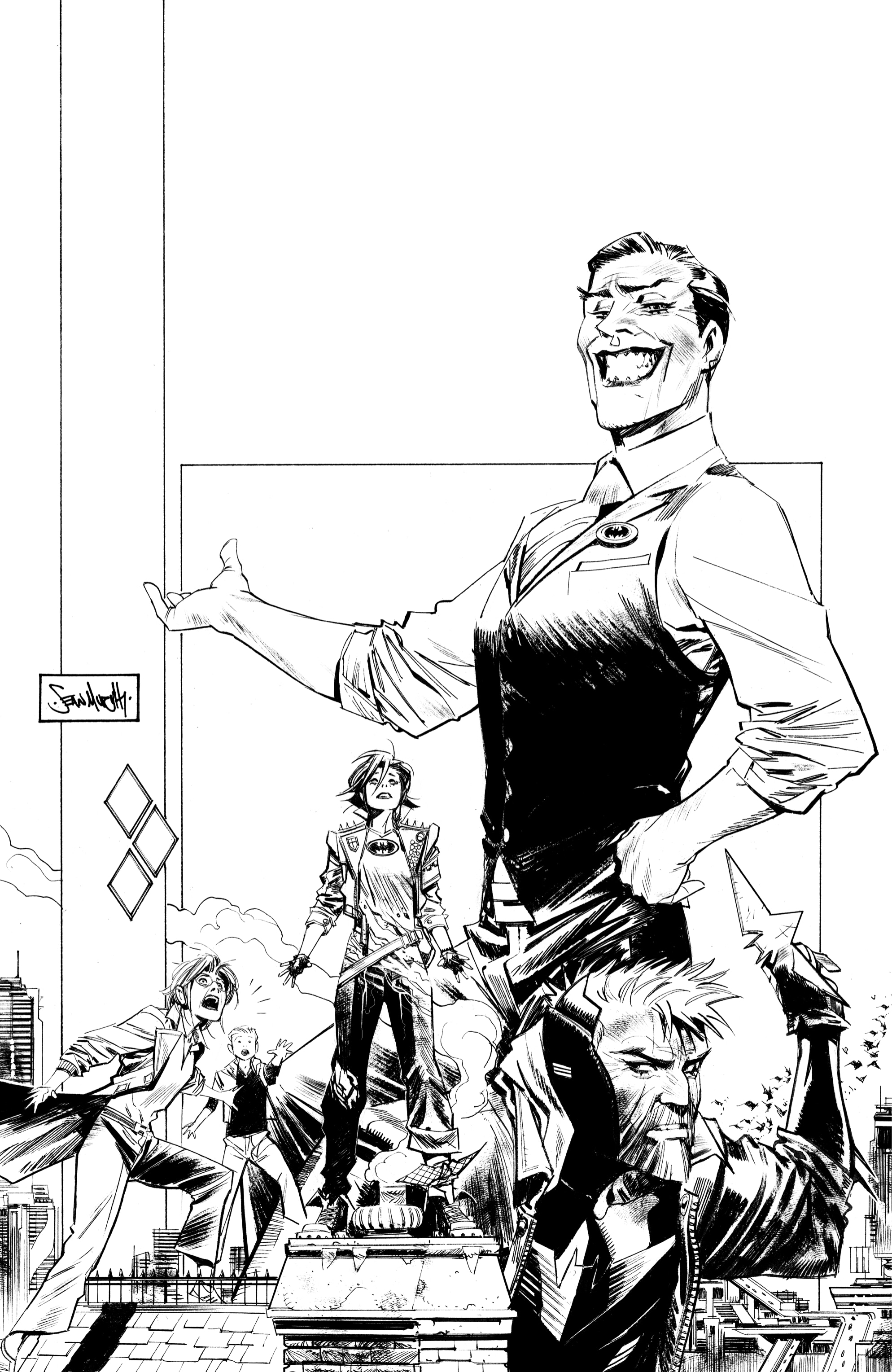 Read online Batman: Beyond the White Knight comic -  Issue #4 - 31