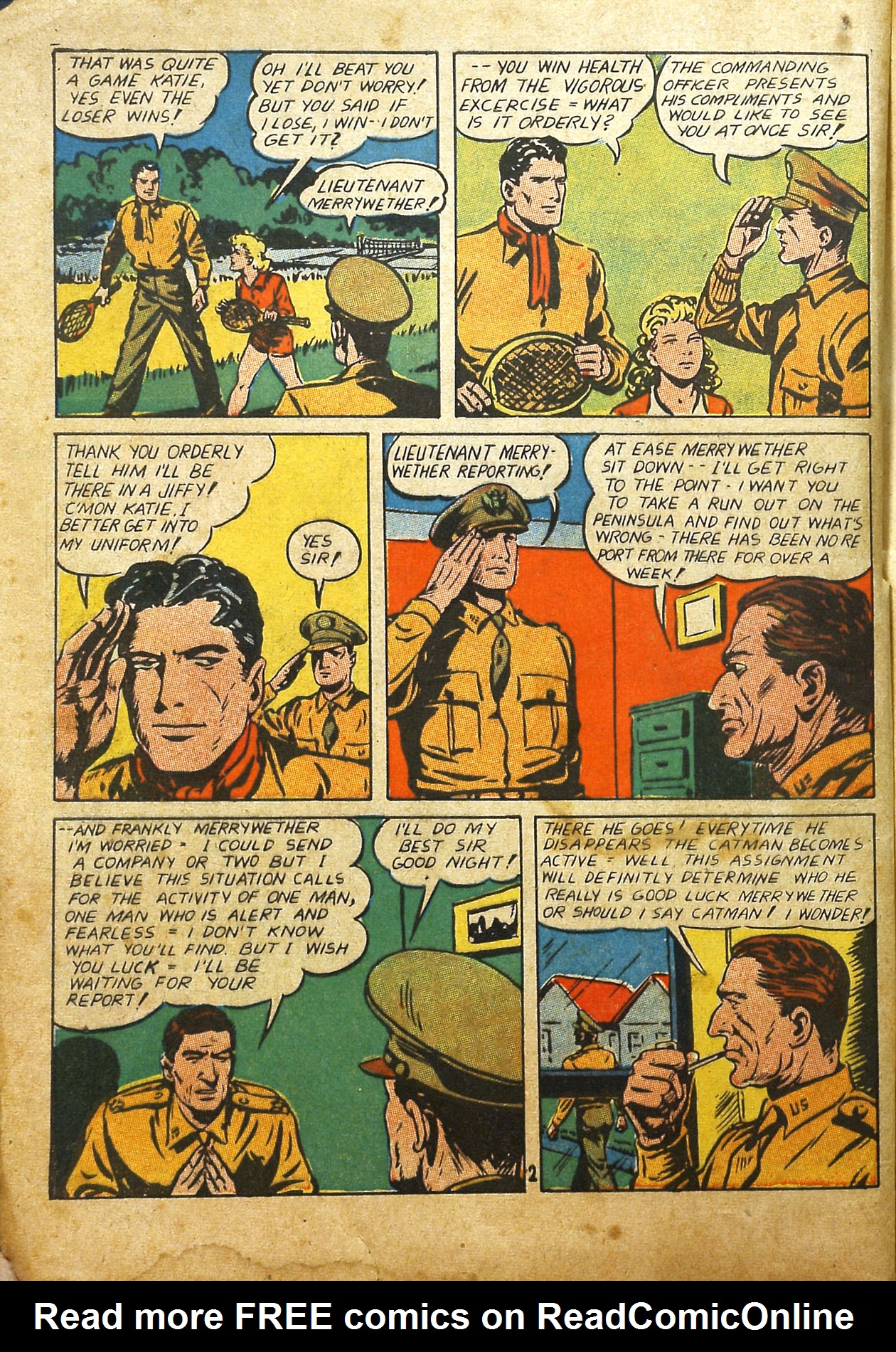 Read online Cat-Man Comics comic -  Issue #19 - 5