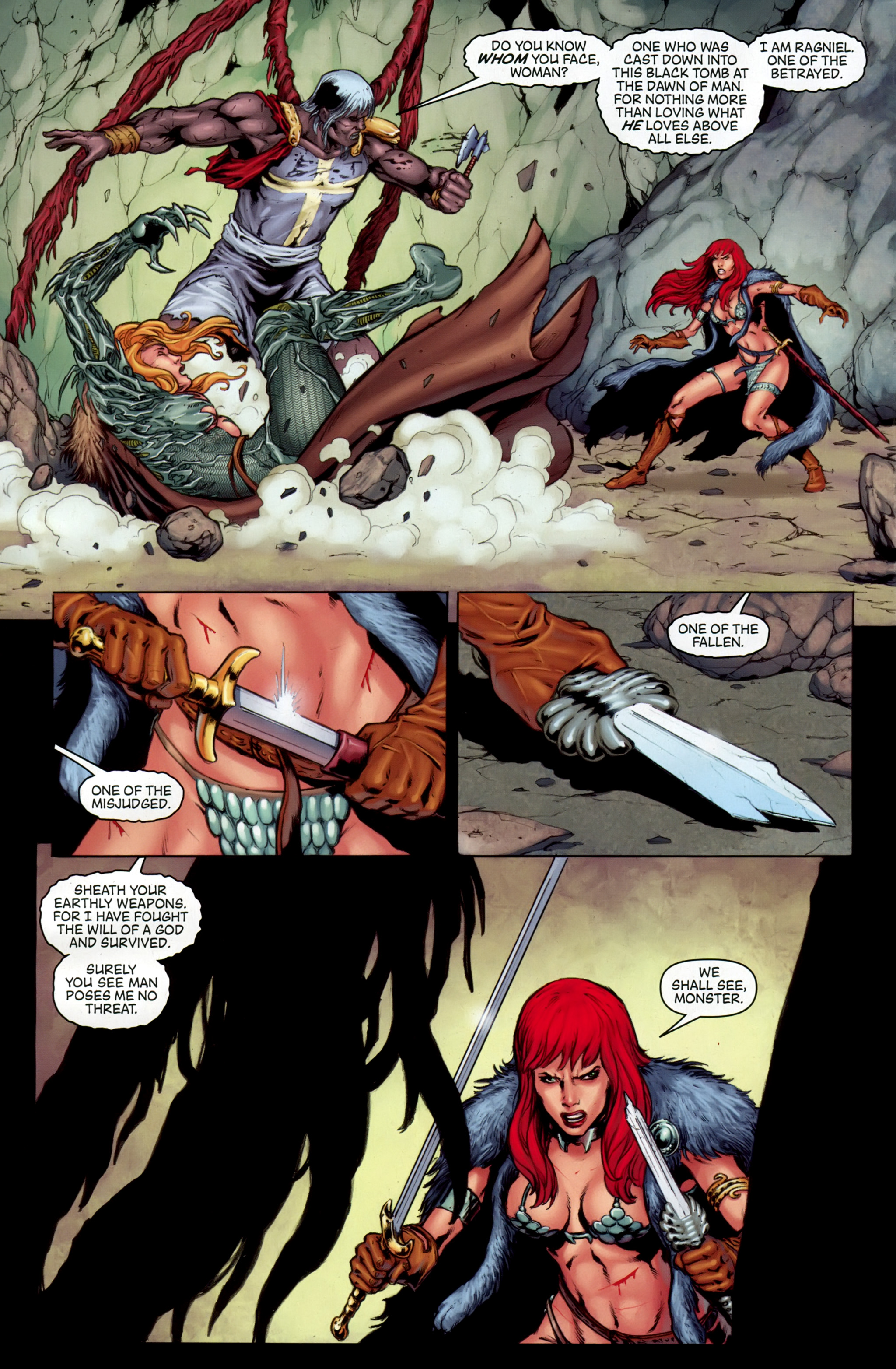 Read online Witchblade/Red Sonja comic -  Issue #2 - 10