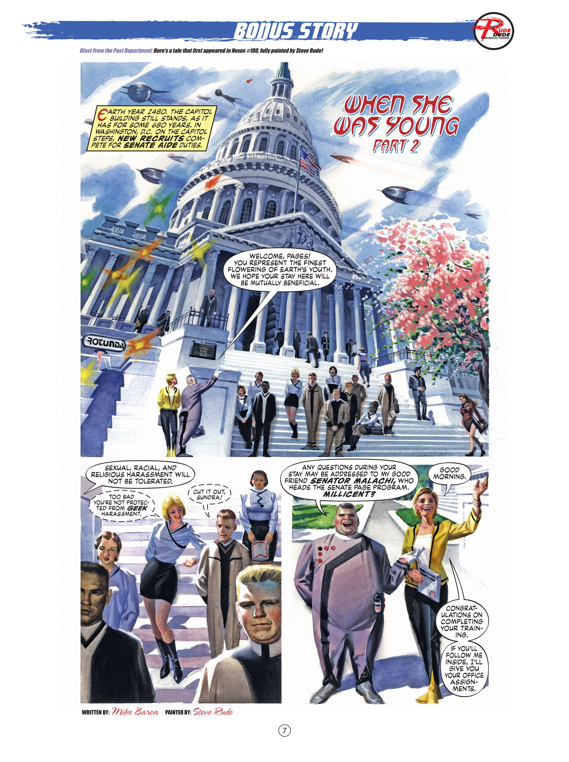 Read online Nexus: The Comic Strip comic -  Issue #2 - 7