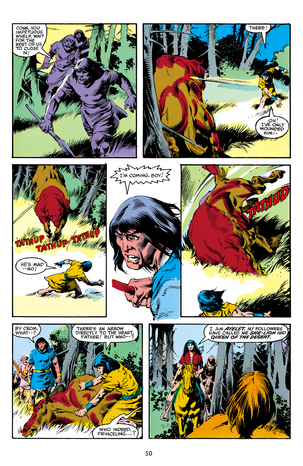 Read online The Chronicles of King Conan comic -  Issue # TPB 4 (Part 1) - 51