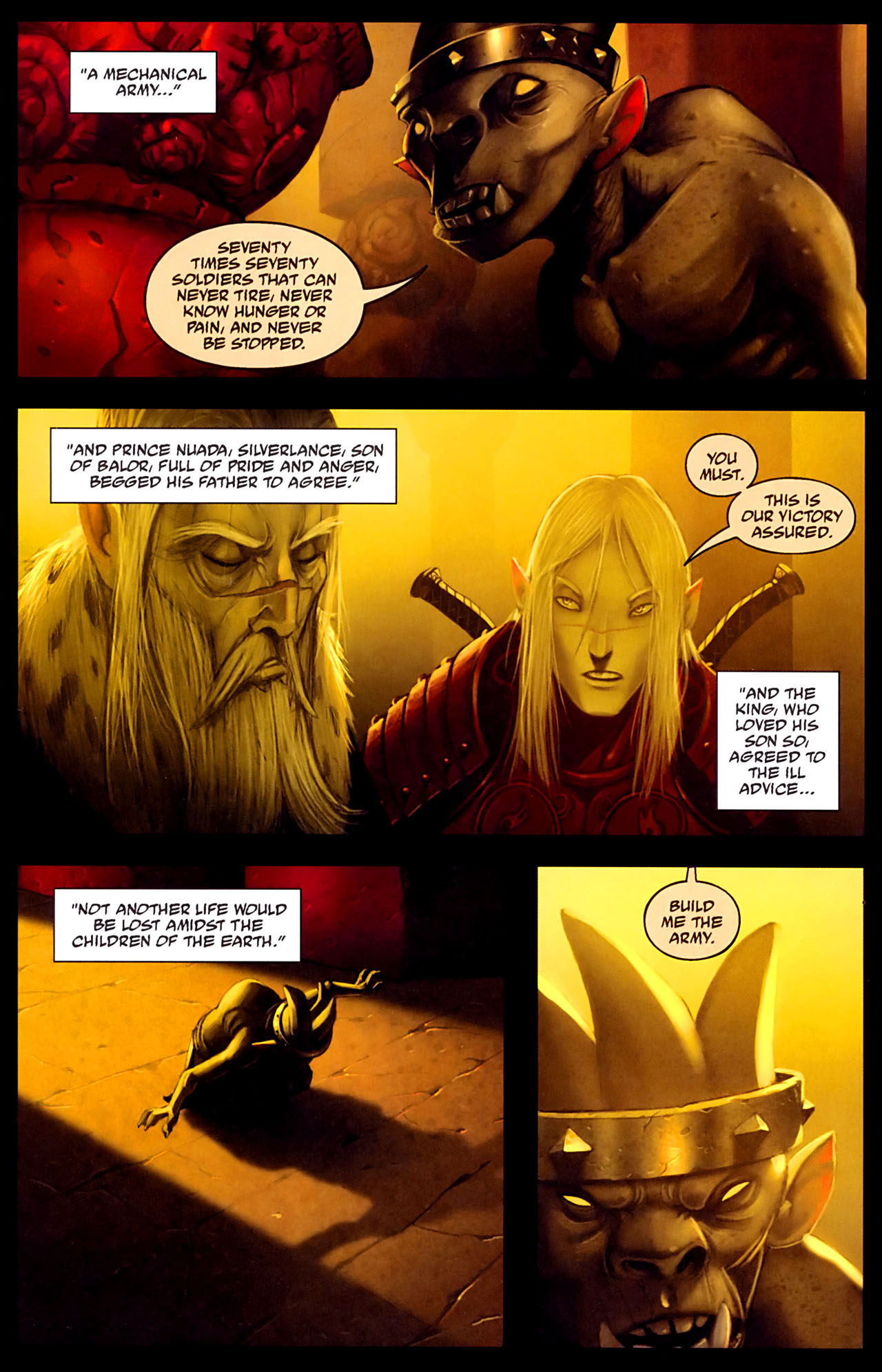 Read online Hellboy: The Golden Army comic -  Issue # Full - 8