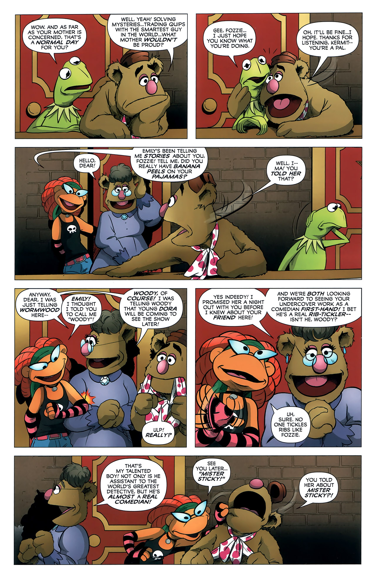 Read online The Muppet Show: The Comic Book comic -  Issue #7 - 11
