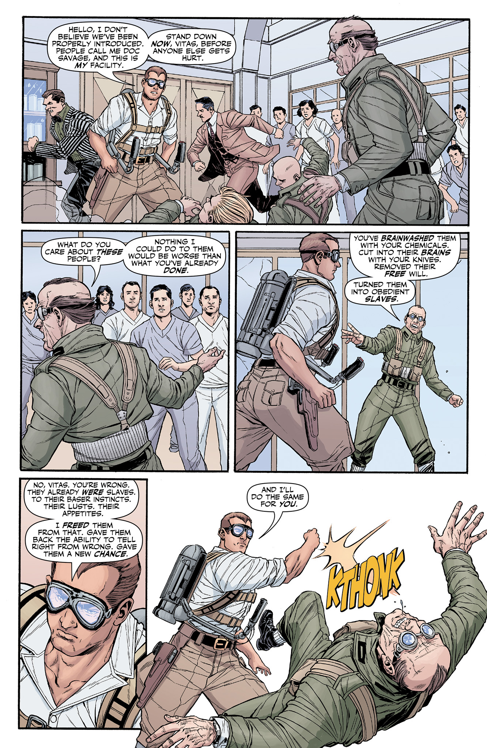 Read online Doc Savage (2013) comic -  Issue #2 - 22