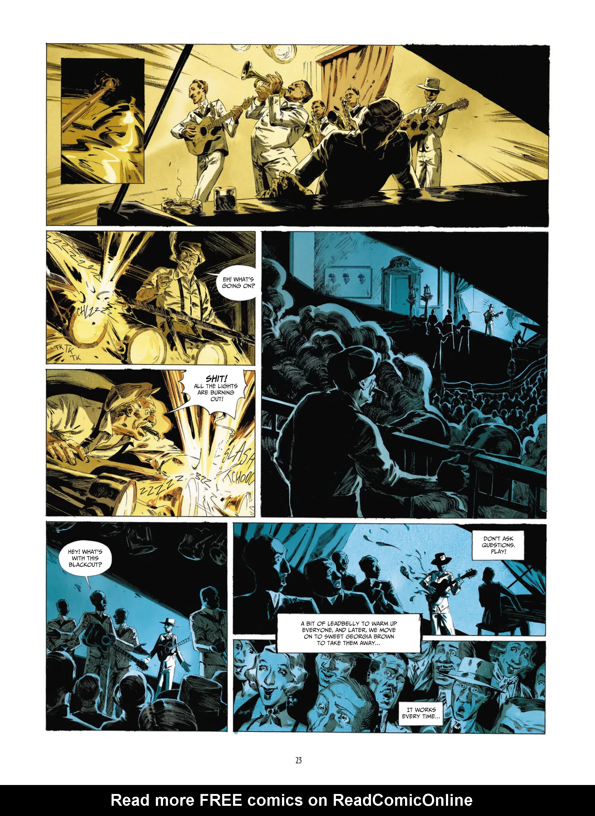 Read online Blue Note comic -  Issue #2 - 23