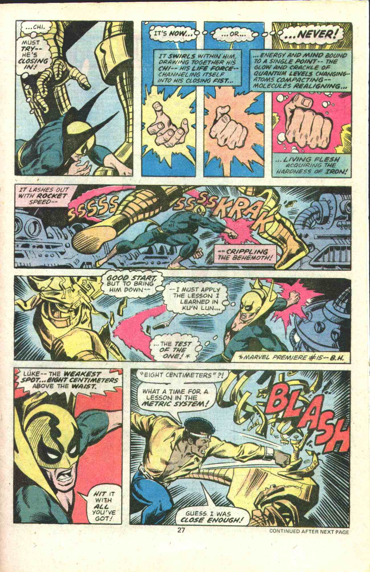 Read online Power Man and Iron Fist (1978) comic -  Issue #53 - 16