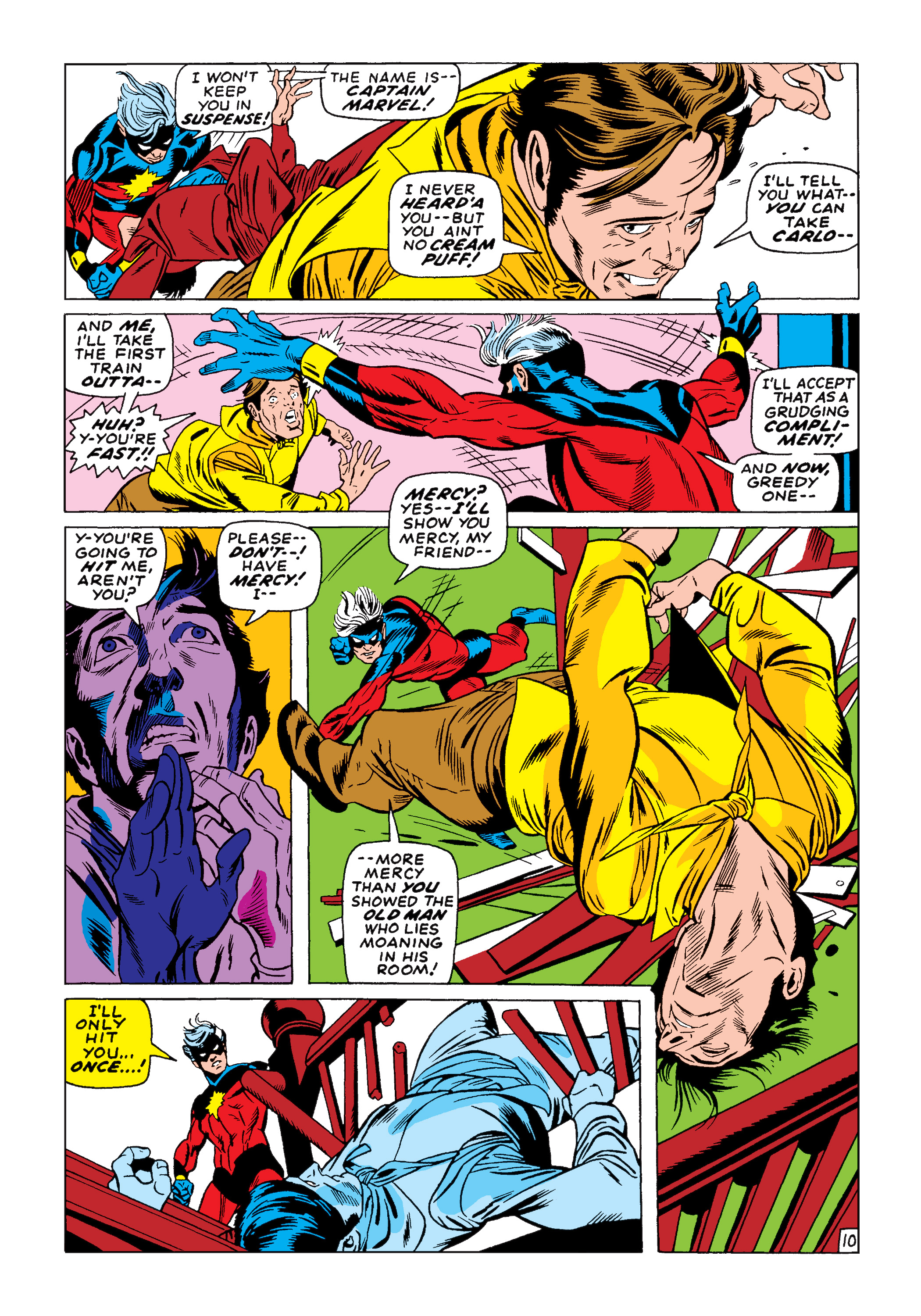Read online Marvel Masterworks: Captain Marvel comic -  Issue # TPB 2 (Part 3) - 28