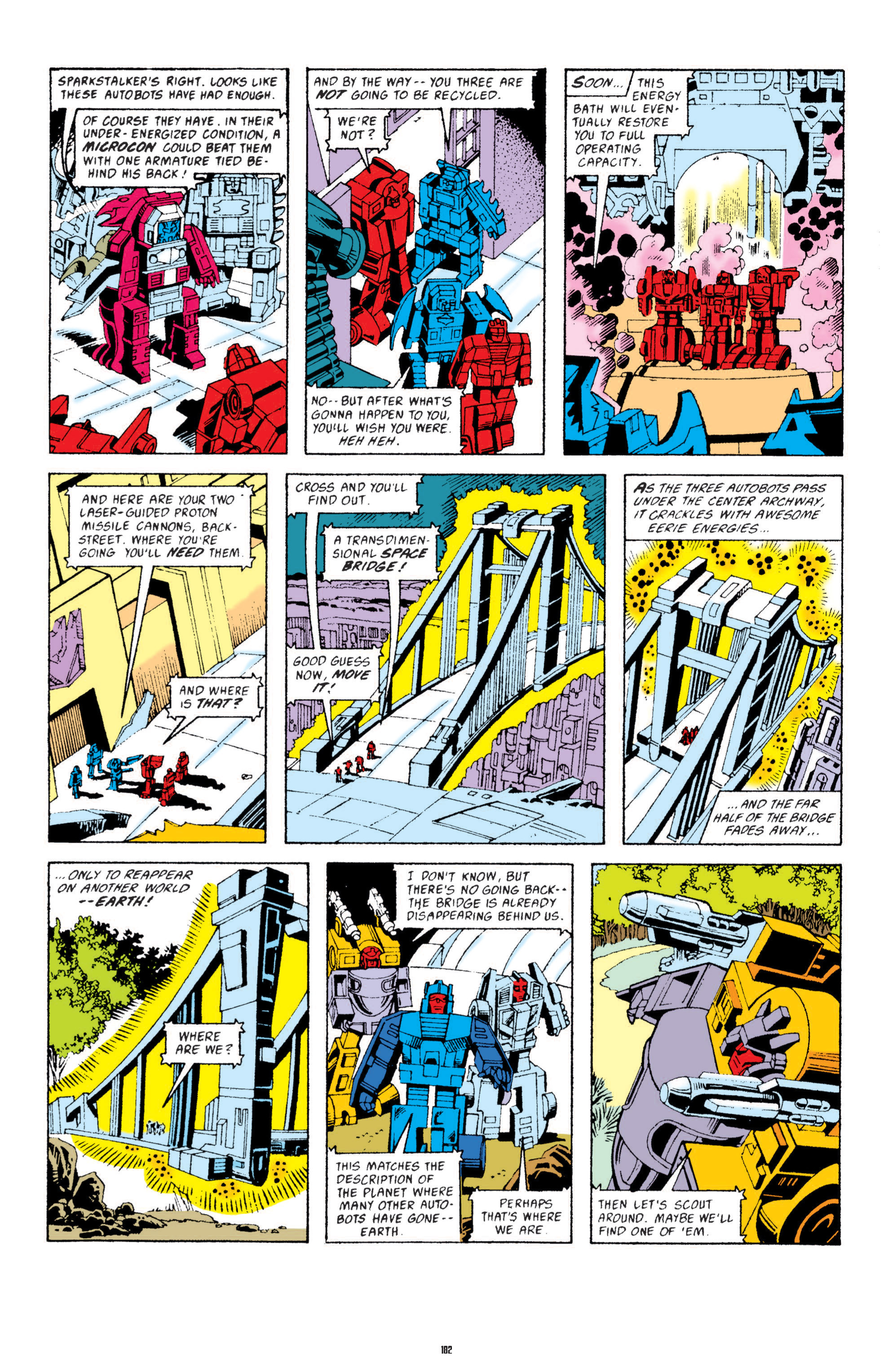 Read online The Transformers Classics comic -  Issue # TPB 4 - 183