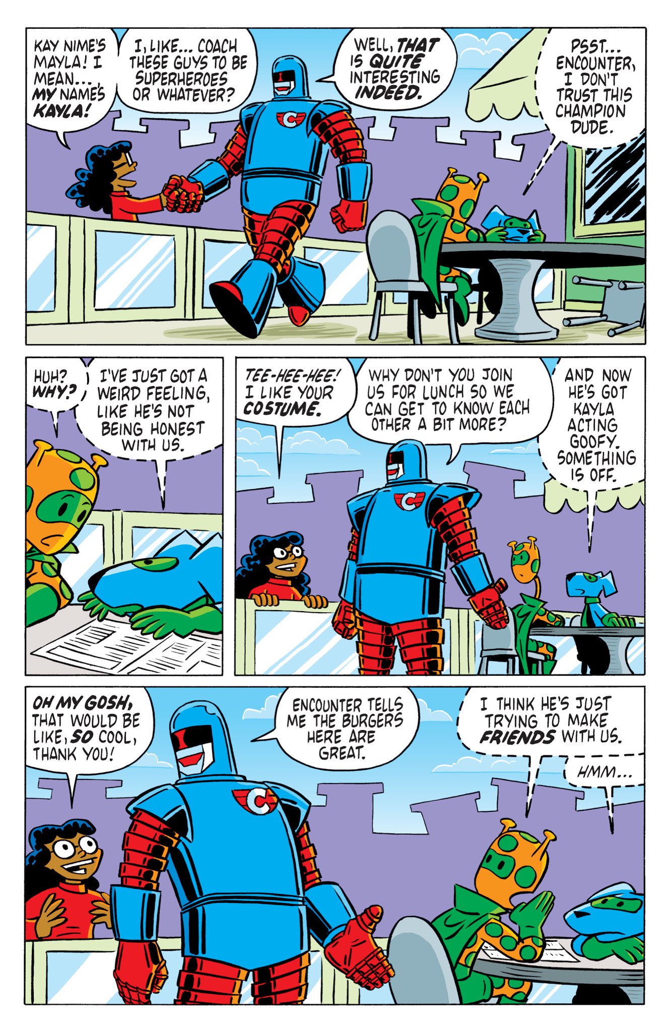 Read online Encounter comic -  Issue #6 - 15