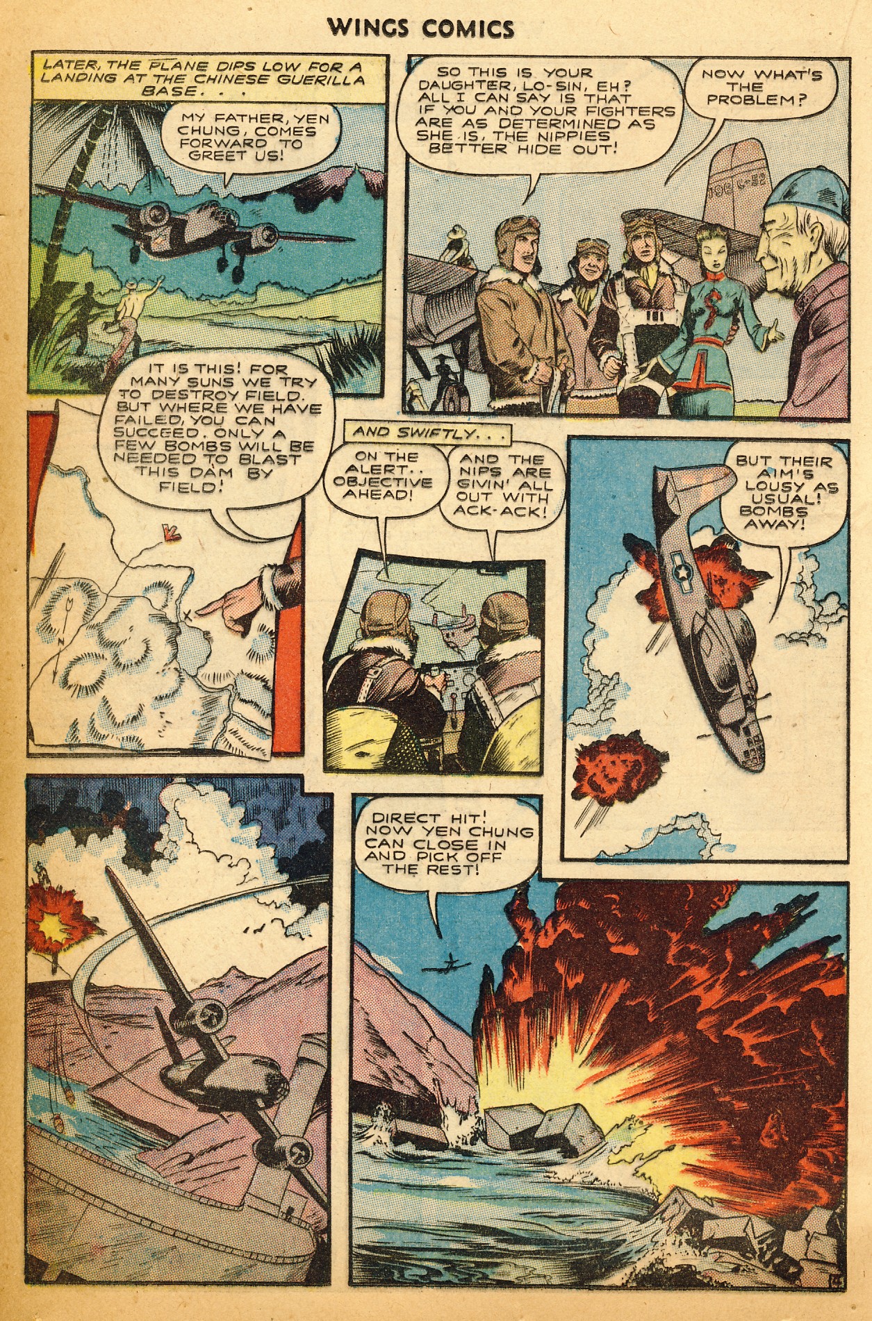 Read online Wings Comics comic -  Issue #52 - 32