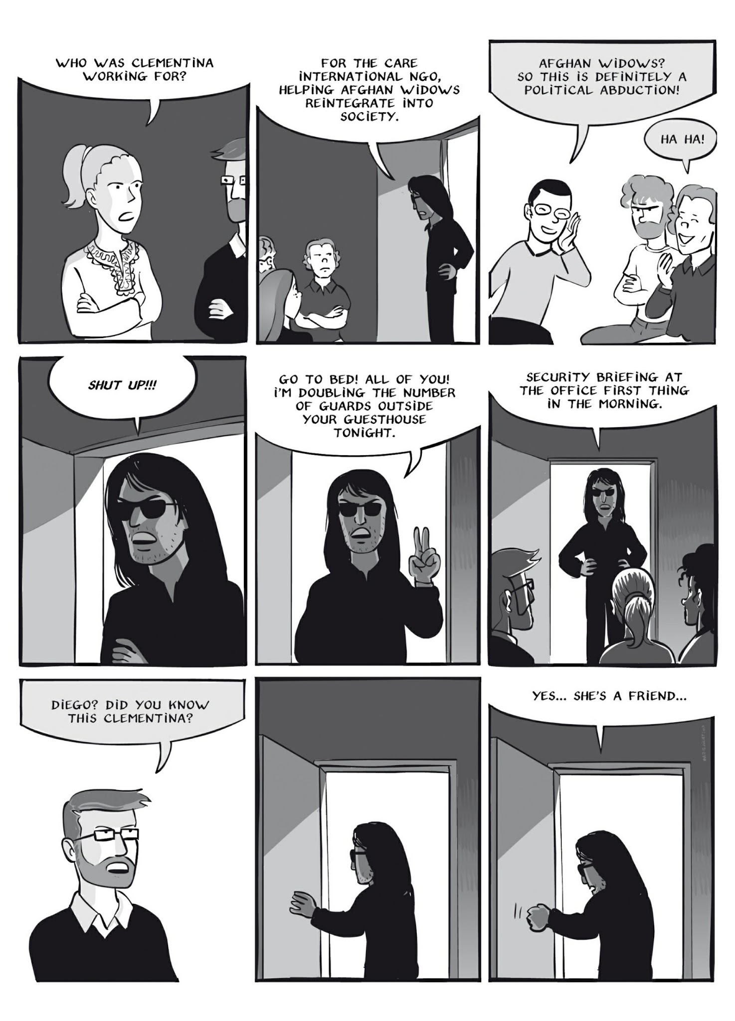 Read online Kabul Disco: How I Managed Not to be Abducted in Afghanistan comic -  Issue # TPB - 98