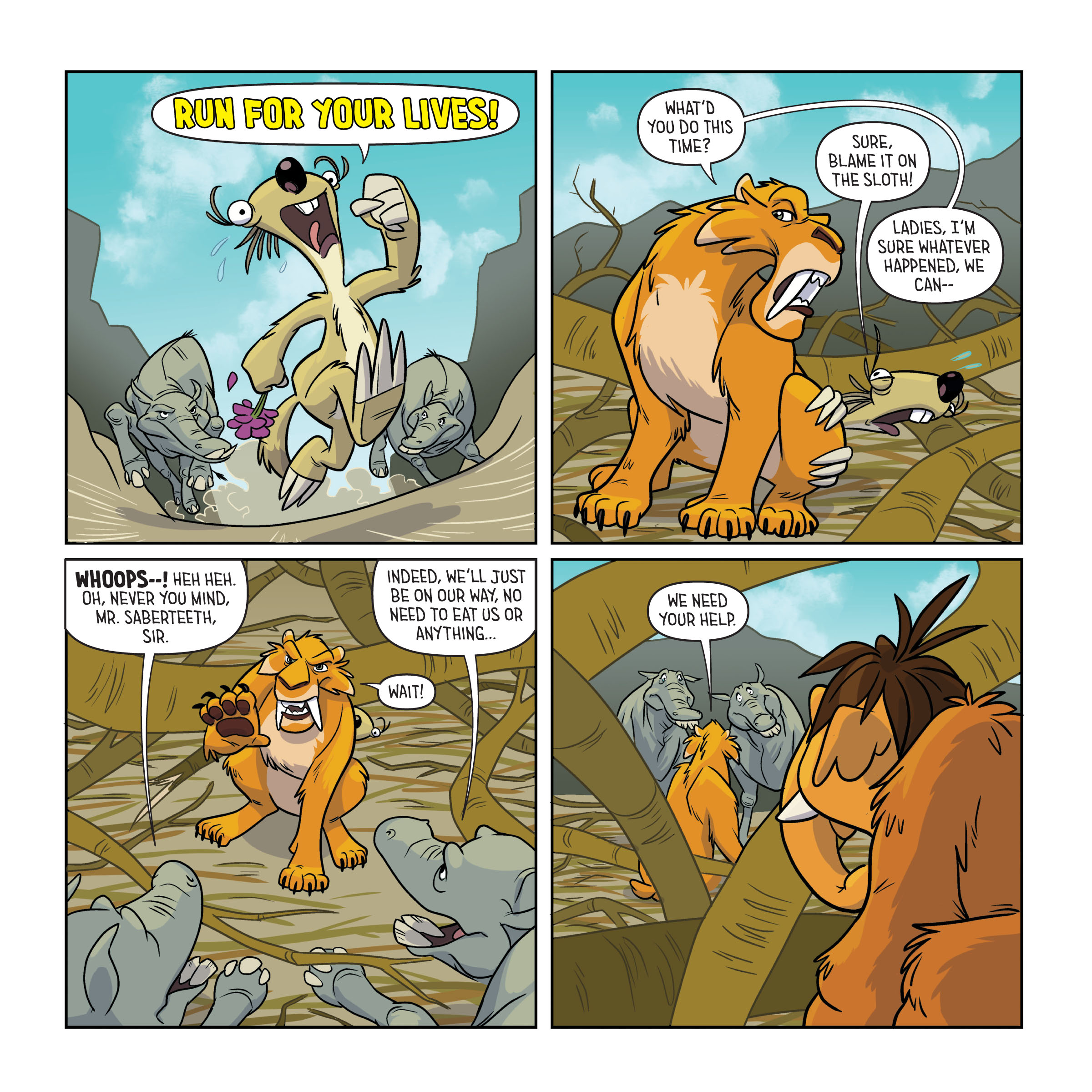 Read online Ice Age: Playing Favorites comic -  Issue # Full - 22