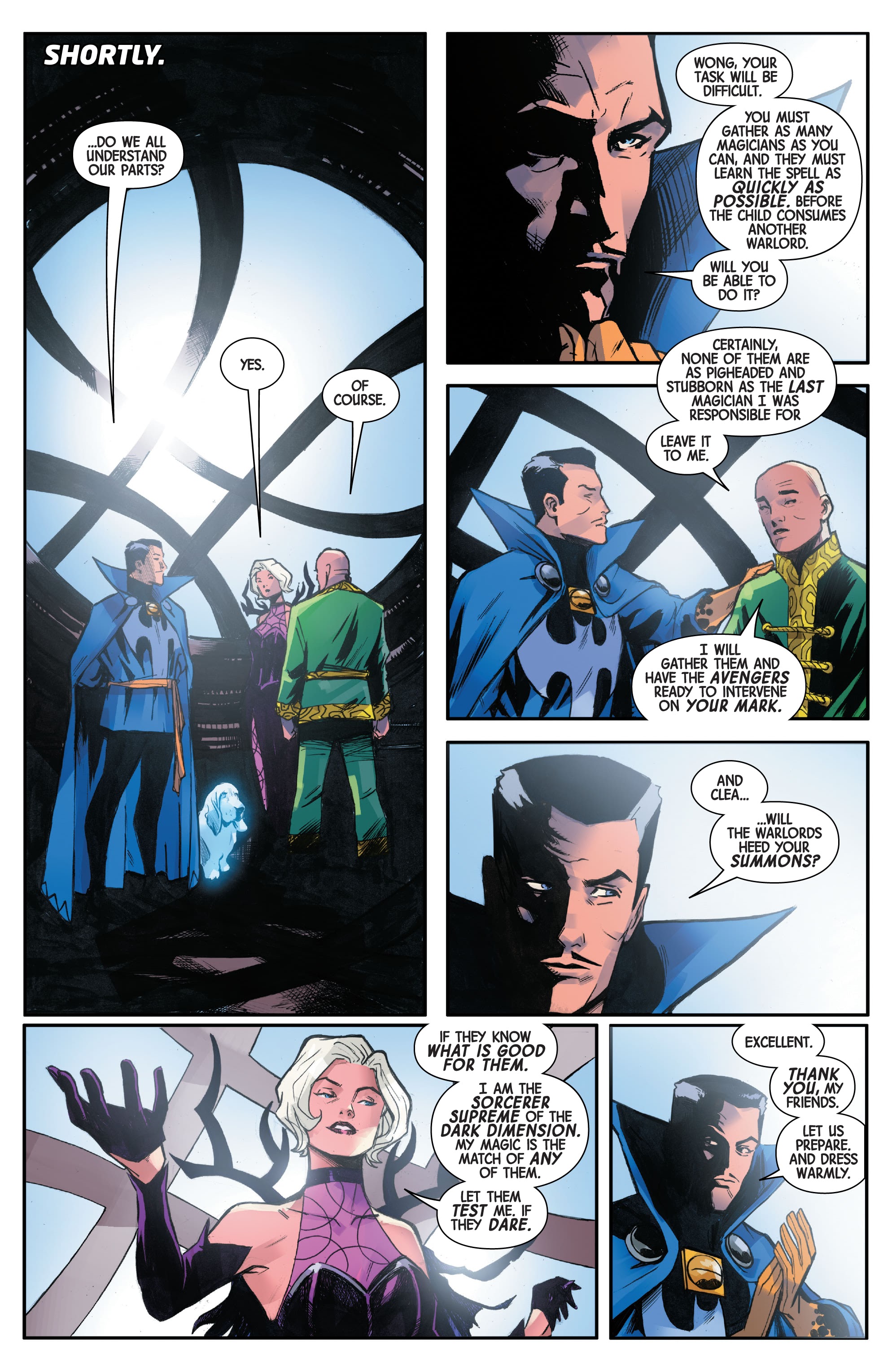 Read online Death of Doctor Strange comic -  Issue #4 - 16