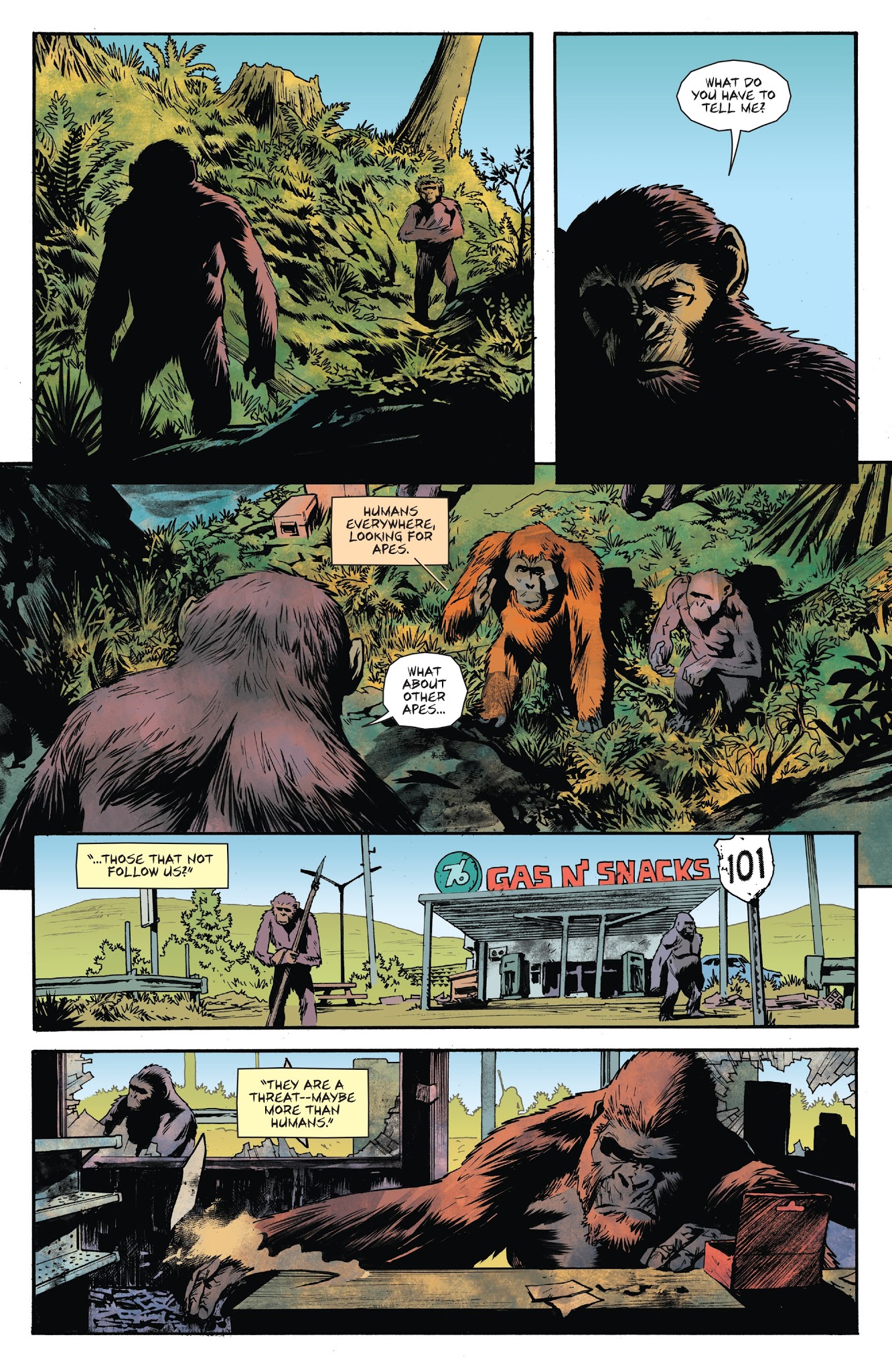 Read online War for the Planet of the Apes comic -  Issue #2 - 13