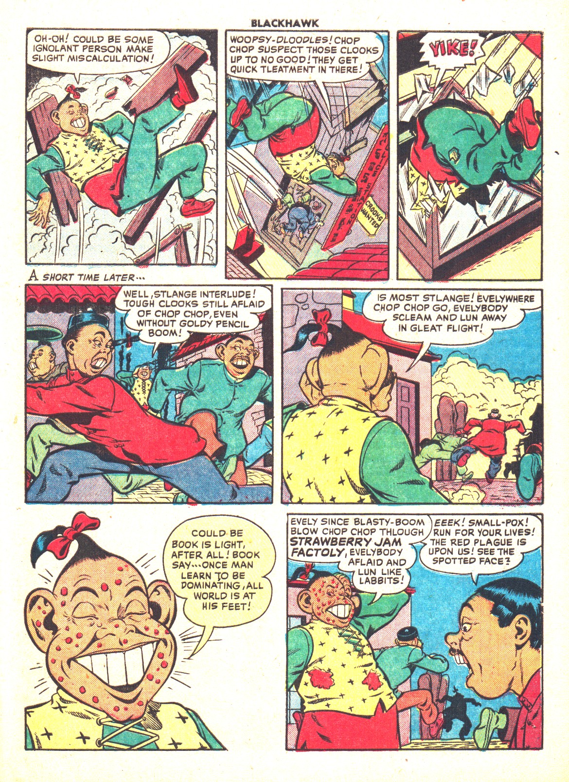 Read online Blackhawk (1957) comic -  Issue #35 - 39