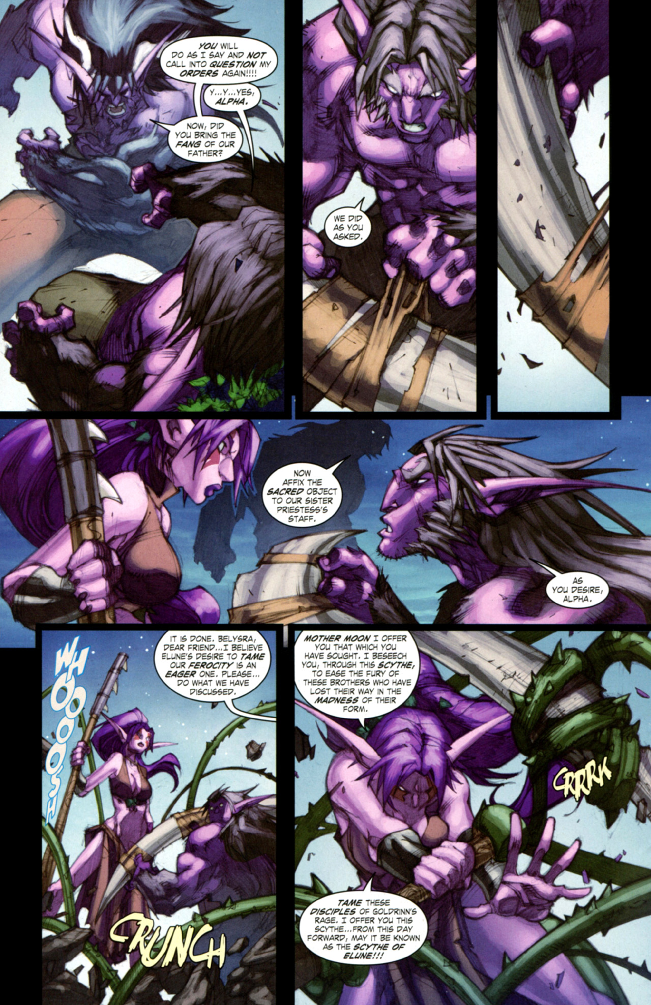 Read online World of Warcraft: Curse of the Worgen comic -  Issue #3 - 11