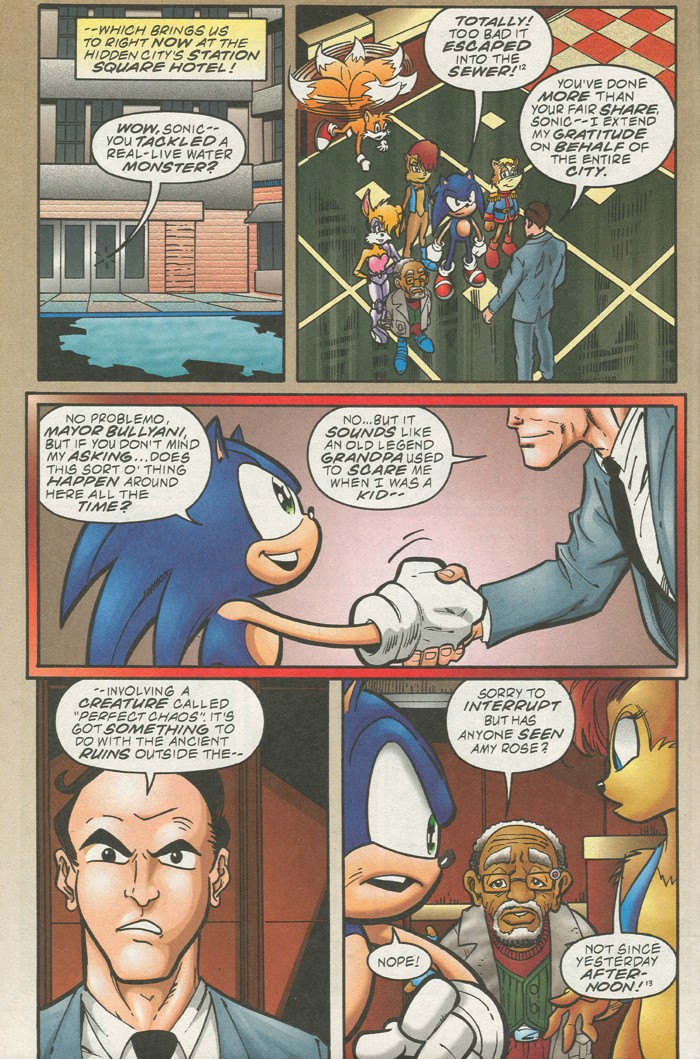 Read online Sonic Super Special comic -  Issue #13 - Sonic Adventure 01 - 4