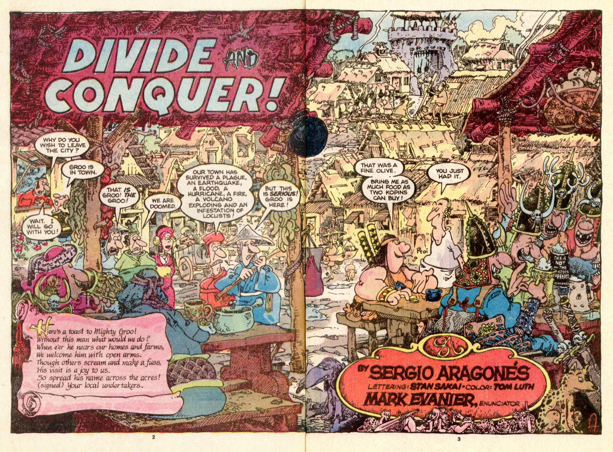 Read online Sergio Aragonés Groo the Wanderer comic -  Issue #25 - 3