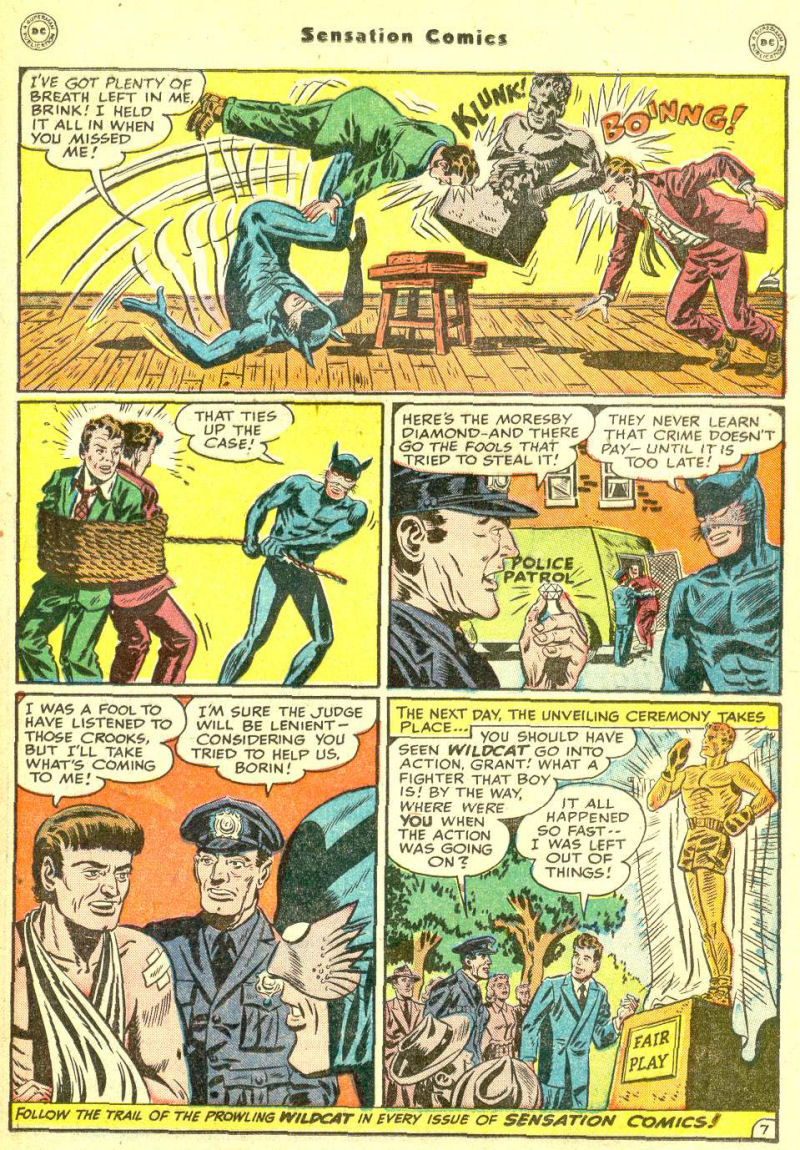 Read online Sensation (Mystery) Comics comic -  Issue #87 - 23