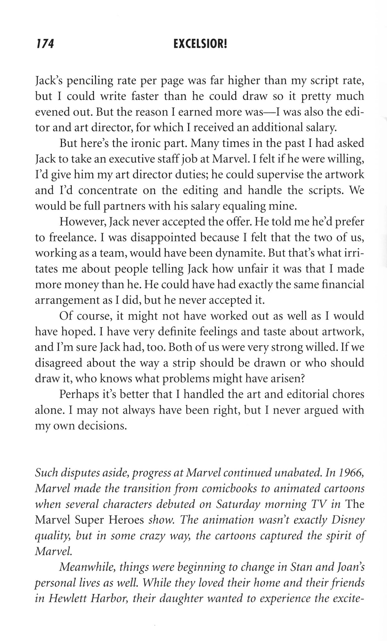 Read online Excelsior! The Amazing Life of Stan Lee comic -  Issue # TPB (Part 2) - 83