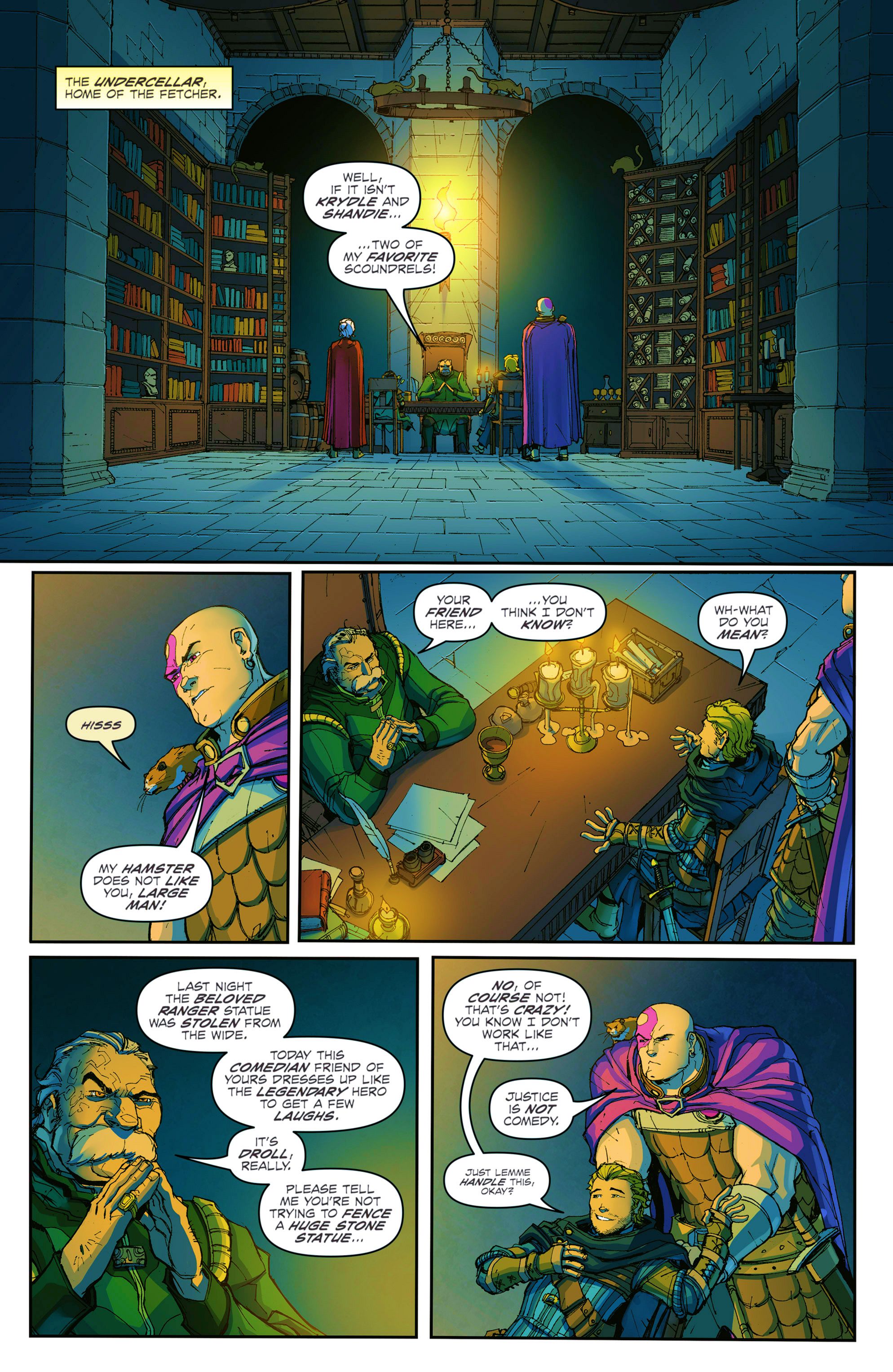 Read online Dungeons & Dragons: Legends of Baldur's Gate comic -  Issue #2 - 13