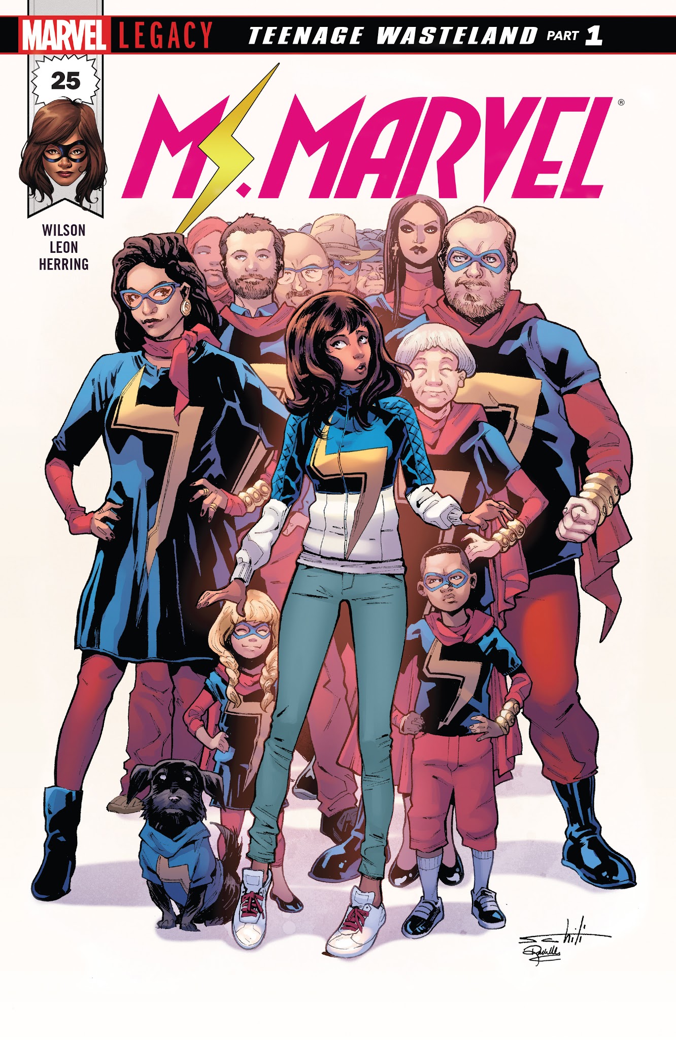Read online Ms. Marvel (2016) comic -  Issue #25 - 1