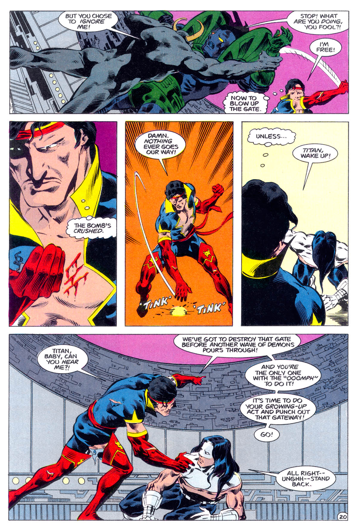 Read online Justice Machine featuring The Elementals comic -  Issue #4 - 22