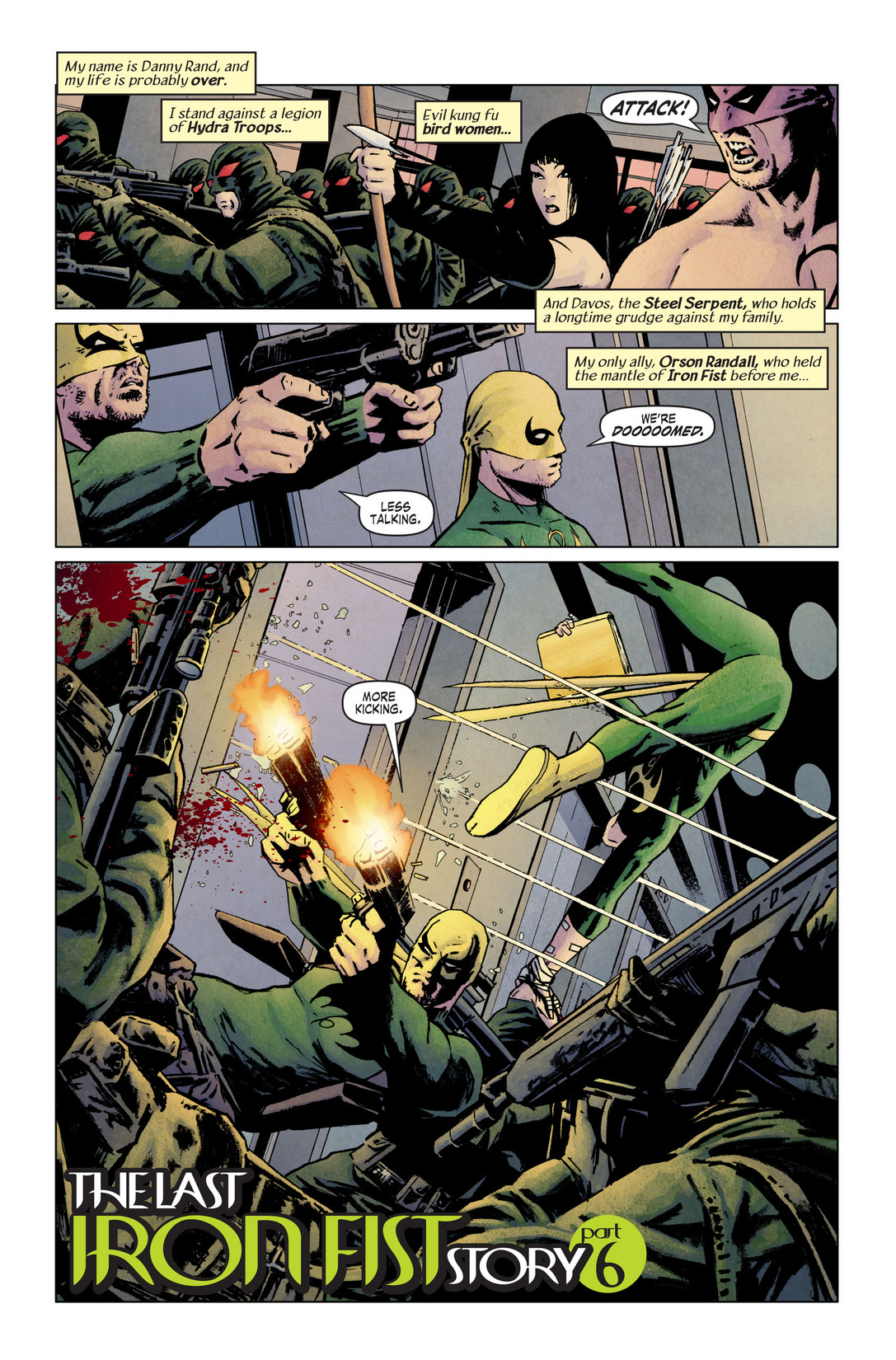 Read online The Immortal Iron Fist comic -  Issue #6 - 6
