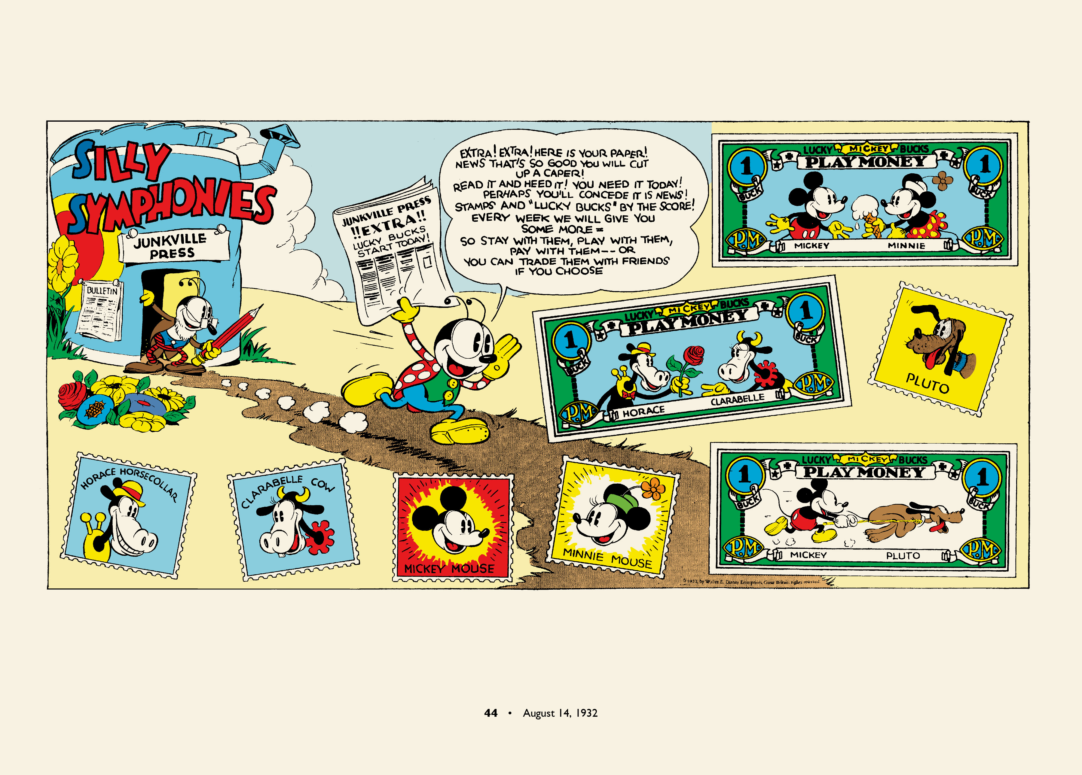 Read online Walt Disney's Silly Symphonies 1932-1935: Starring Bucky Bug and Donald Duck comic -  Issue # TPB (Part 1) - 44