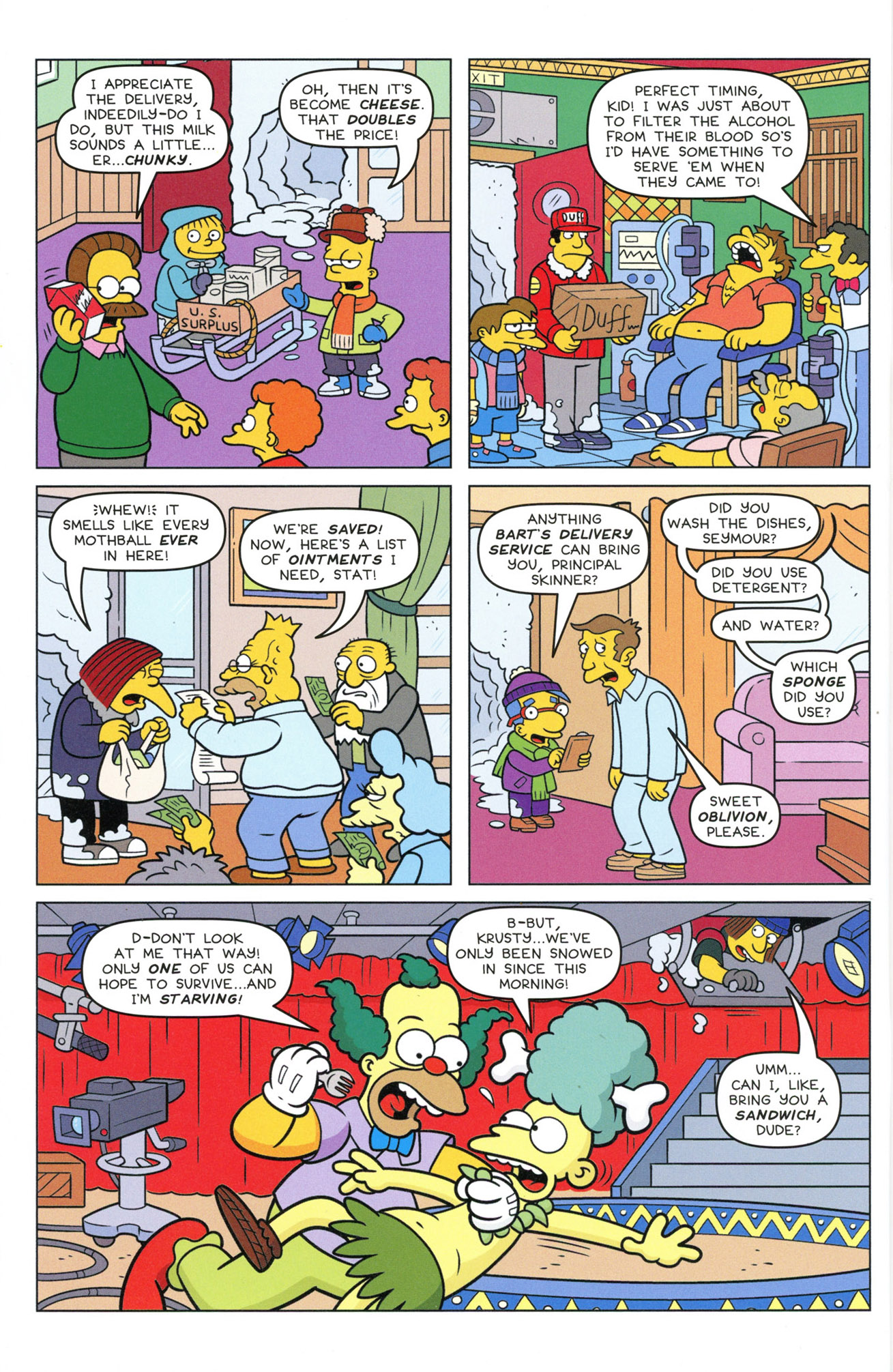 Read online The Simpsons Winter Wingding comic -  Issue #9 - 42