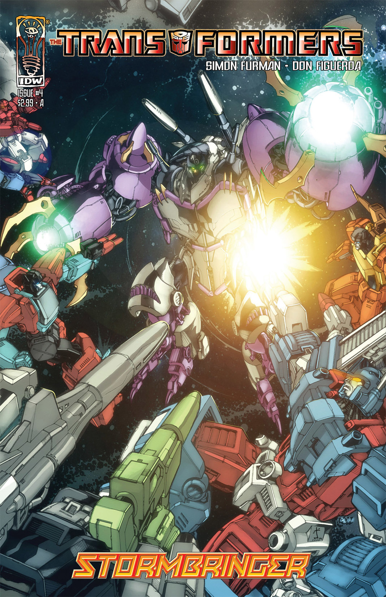 Read online The Transformers: Stormbringer comic -  Issue #4 - 1