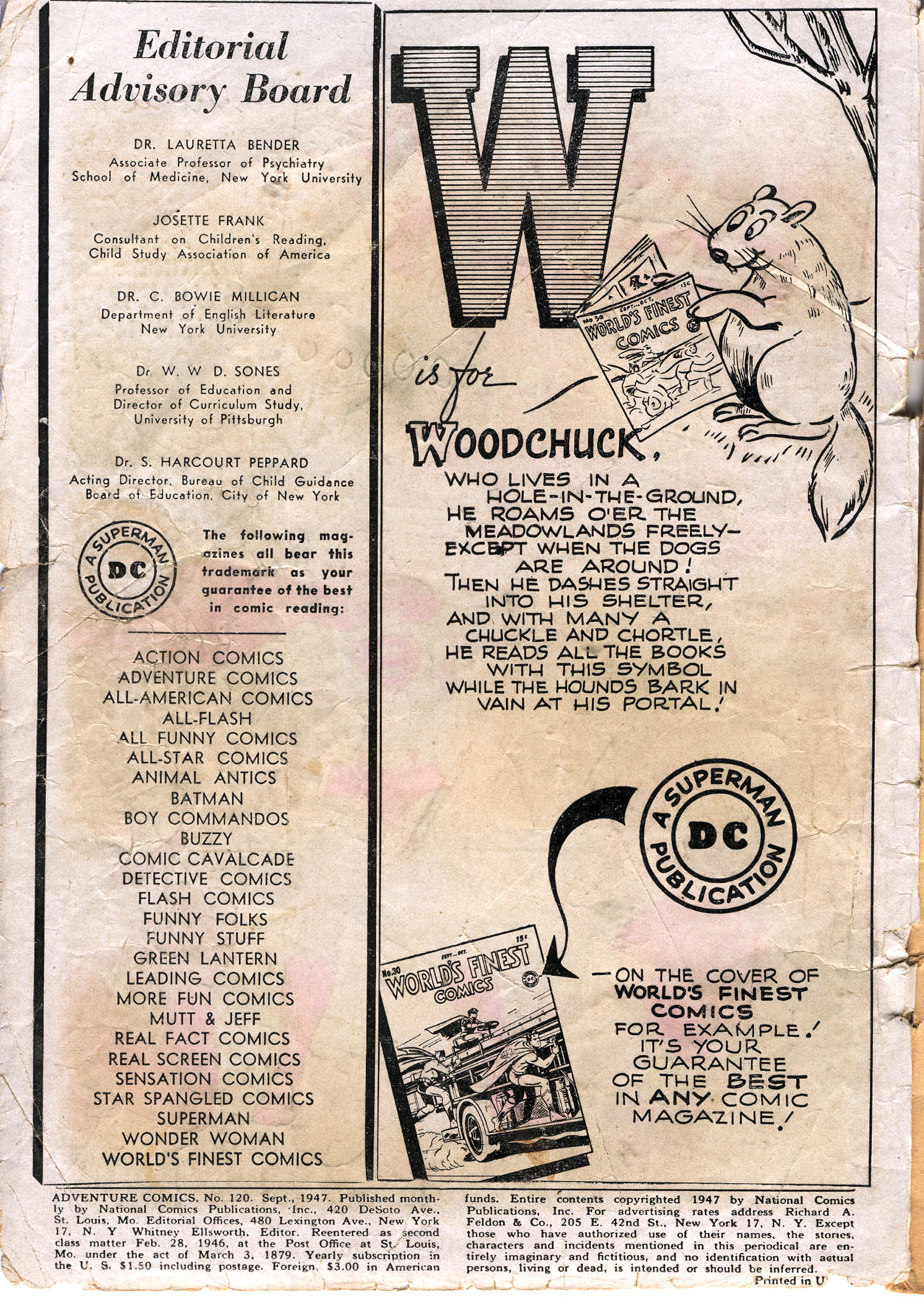 Read online Adventure Comics (1938) comic -  Issue #120 - 2