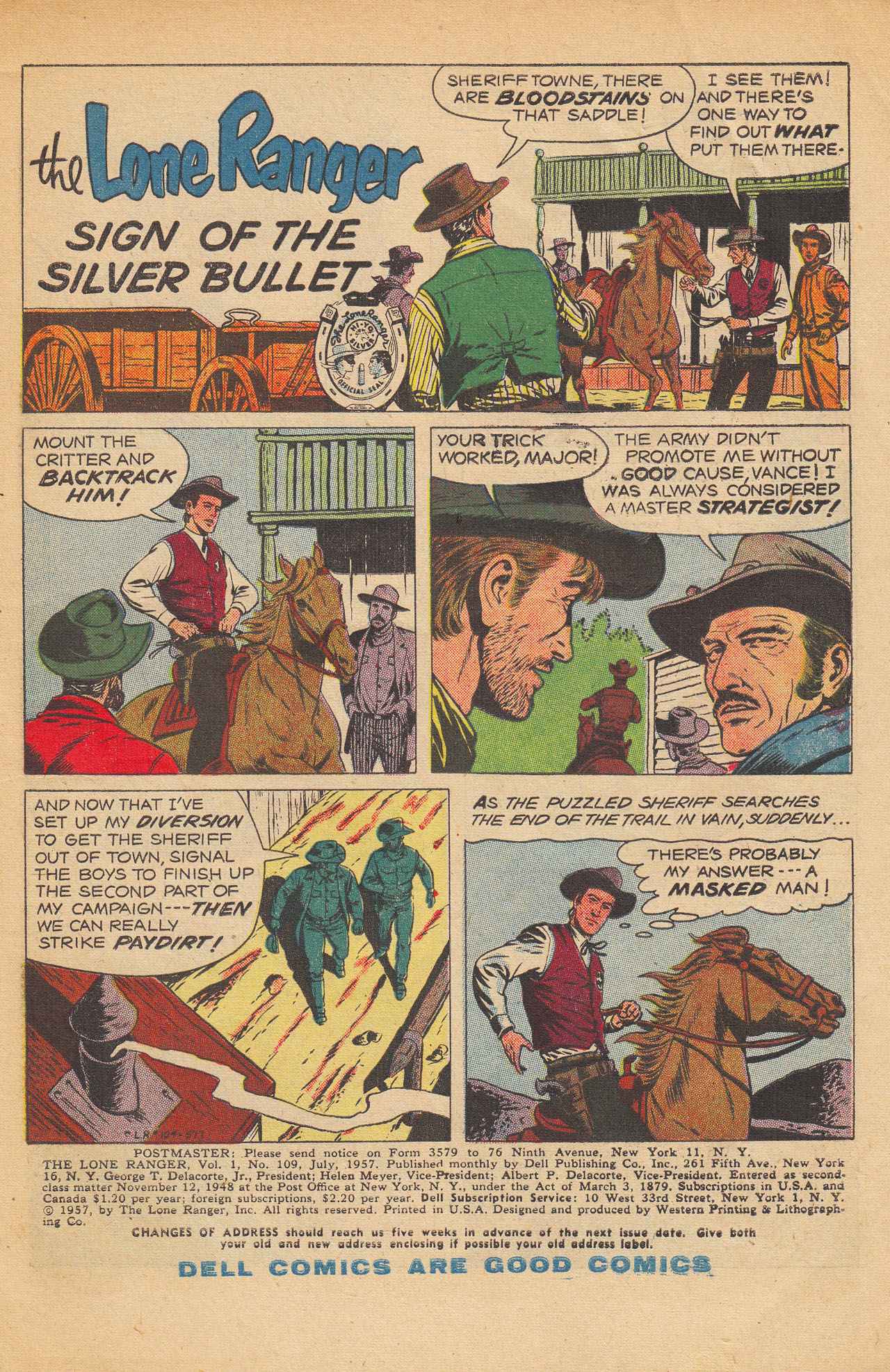 Read online The Lone Ranger (1948) comic -  Issue #109 - 3