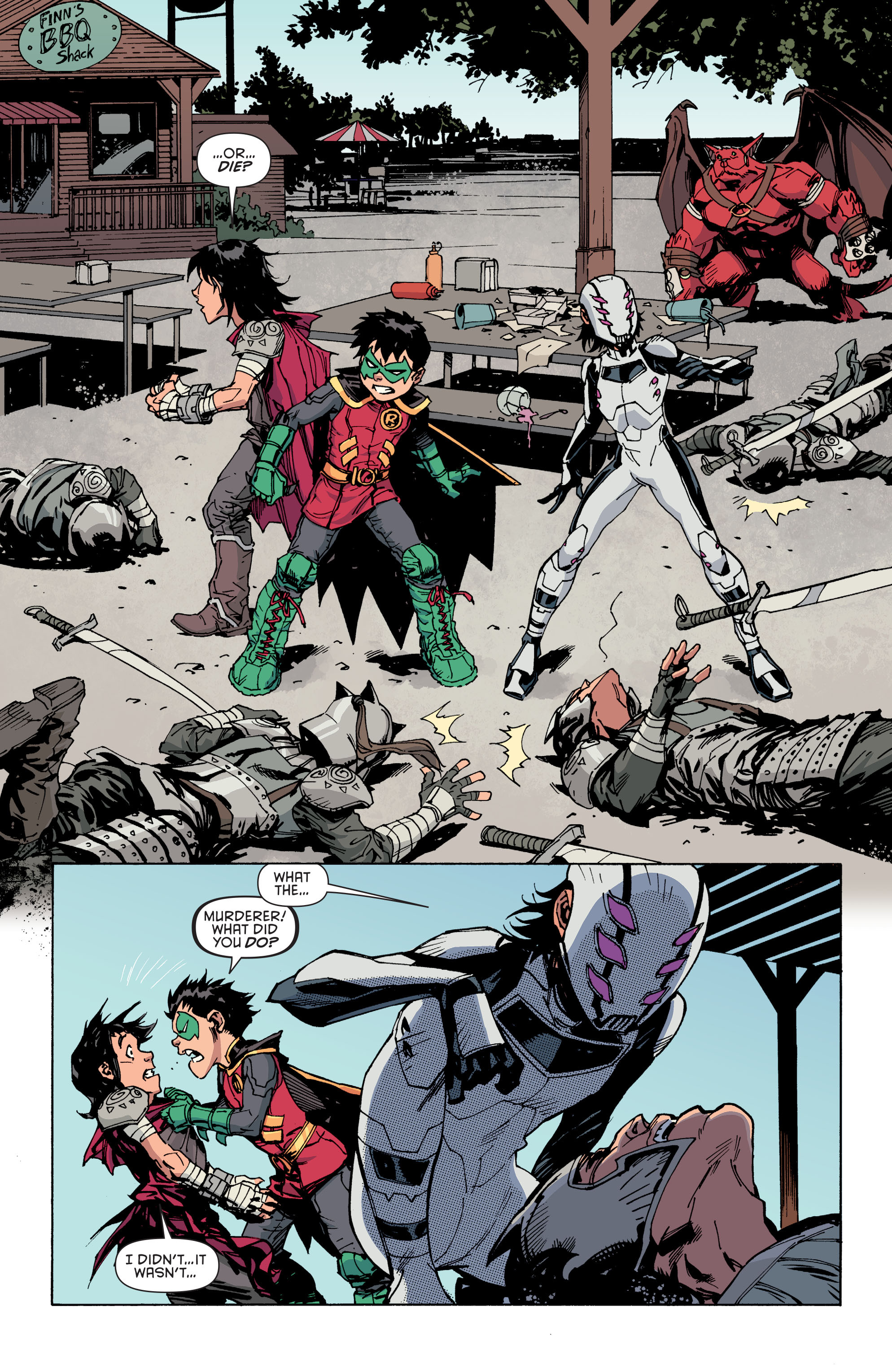Read online Robin: Son of Batman comic -  Issue #13 - 5