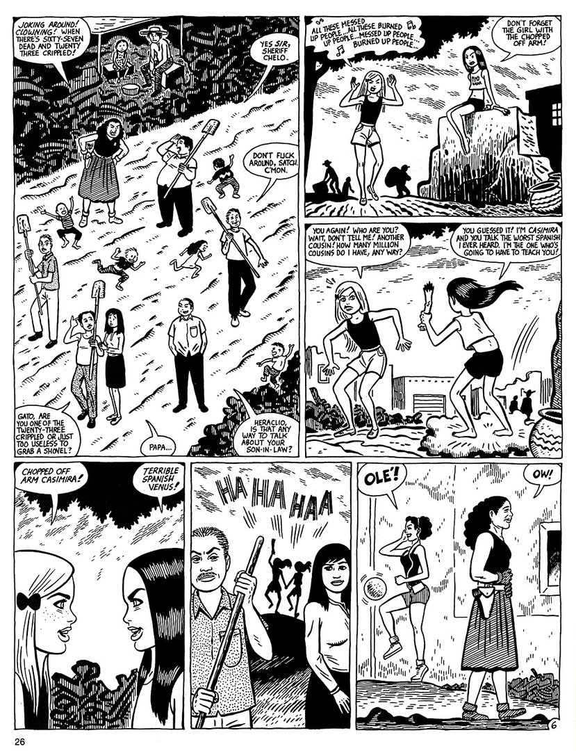 Read online Love and Rockets (1982) comic -  Issue #50 - 28