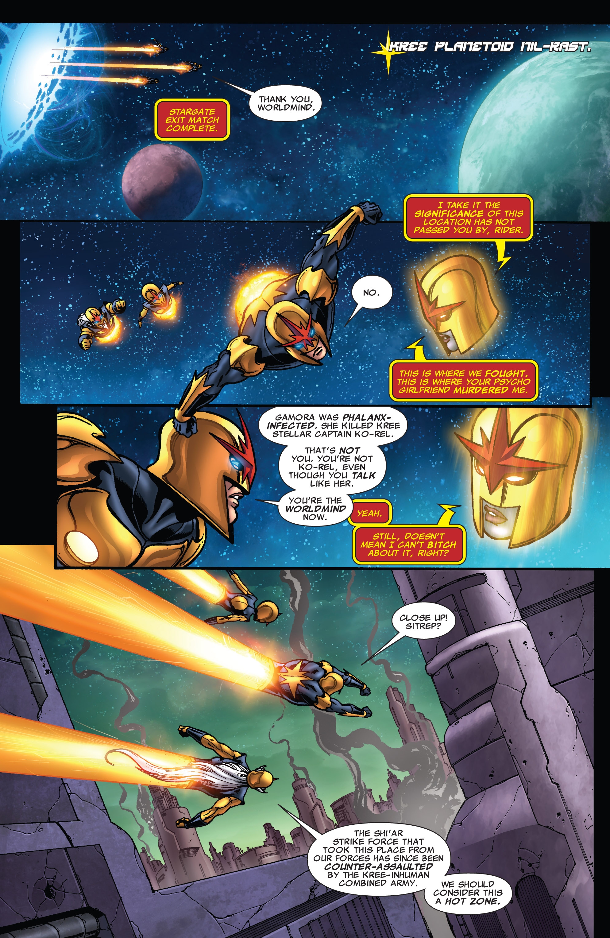 Read online Nova (2007) comic -  Issue #26 - 11