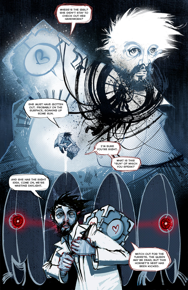 Read online Portal 2: Lab Rat comic -  Issue # Full - 13
