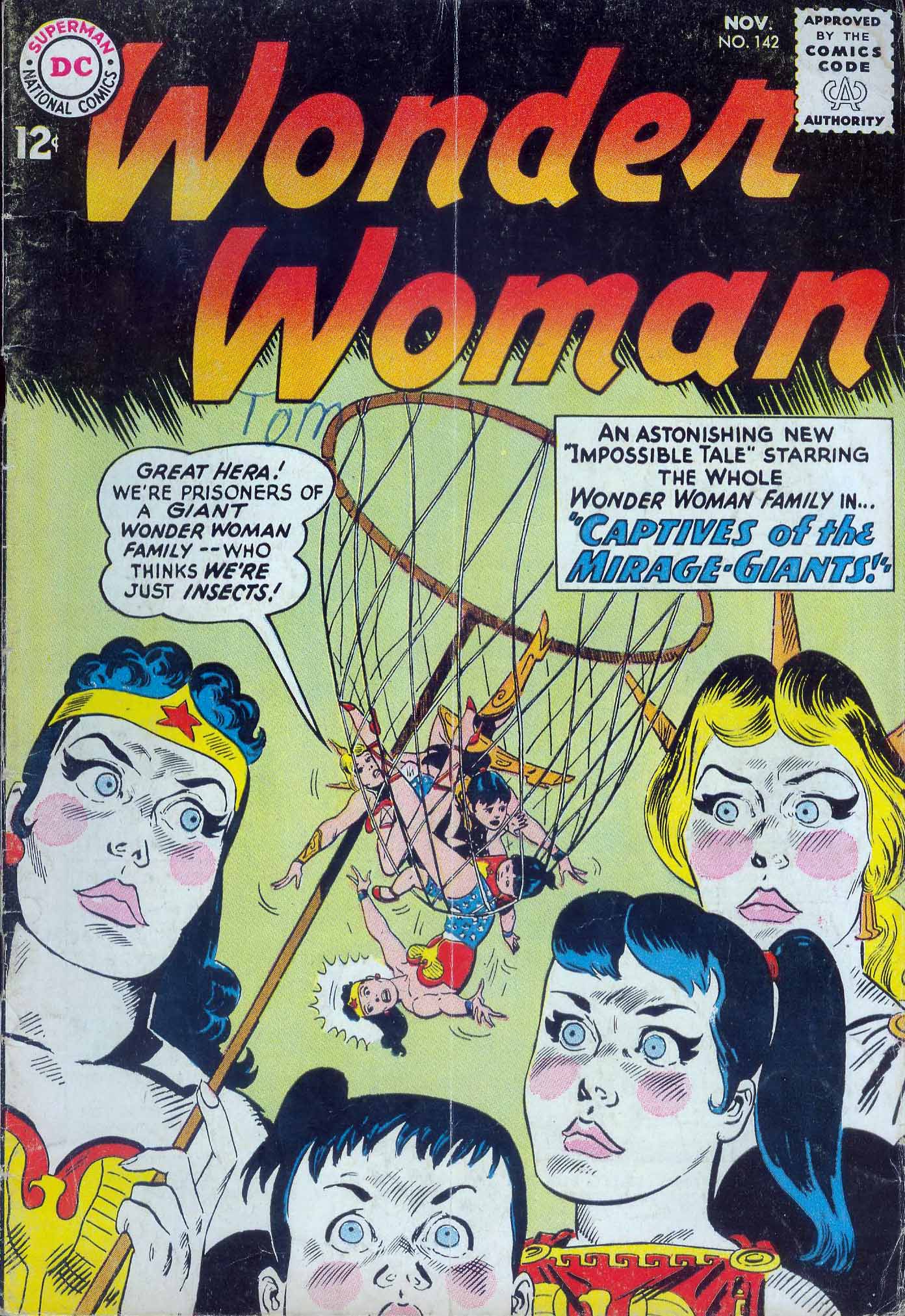 Read online Wonder Woman (1942) comic -  Issue #142 - 1