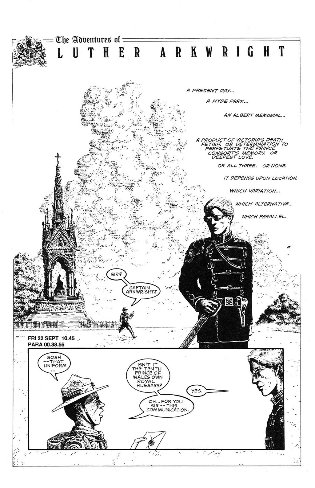 The Adventures of Luther Arkwright Issue #1 #1 - English 5