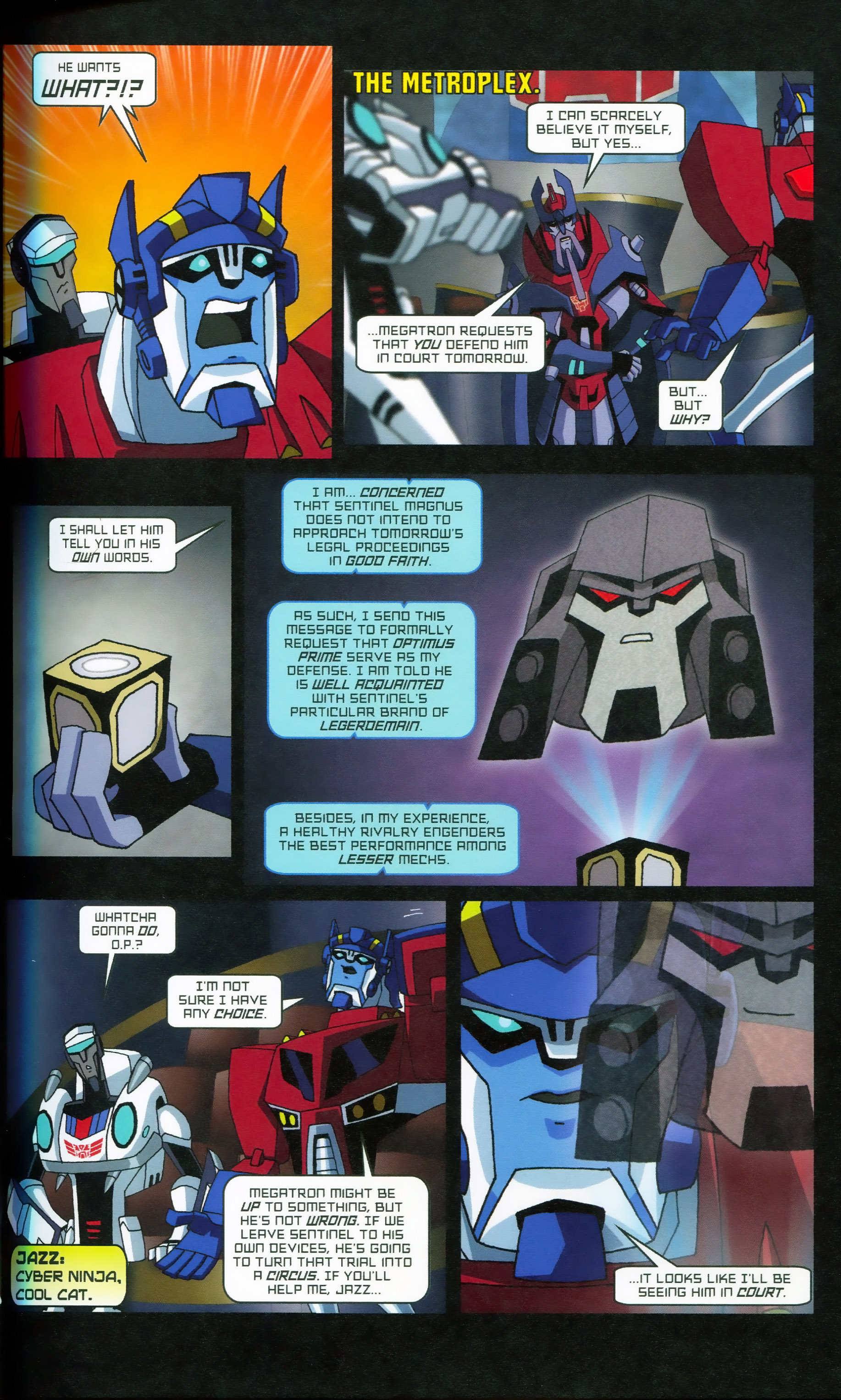 Read online Transformers Animated – Trial and Error comic -  Issue # Full - 17