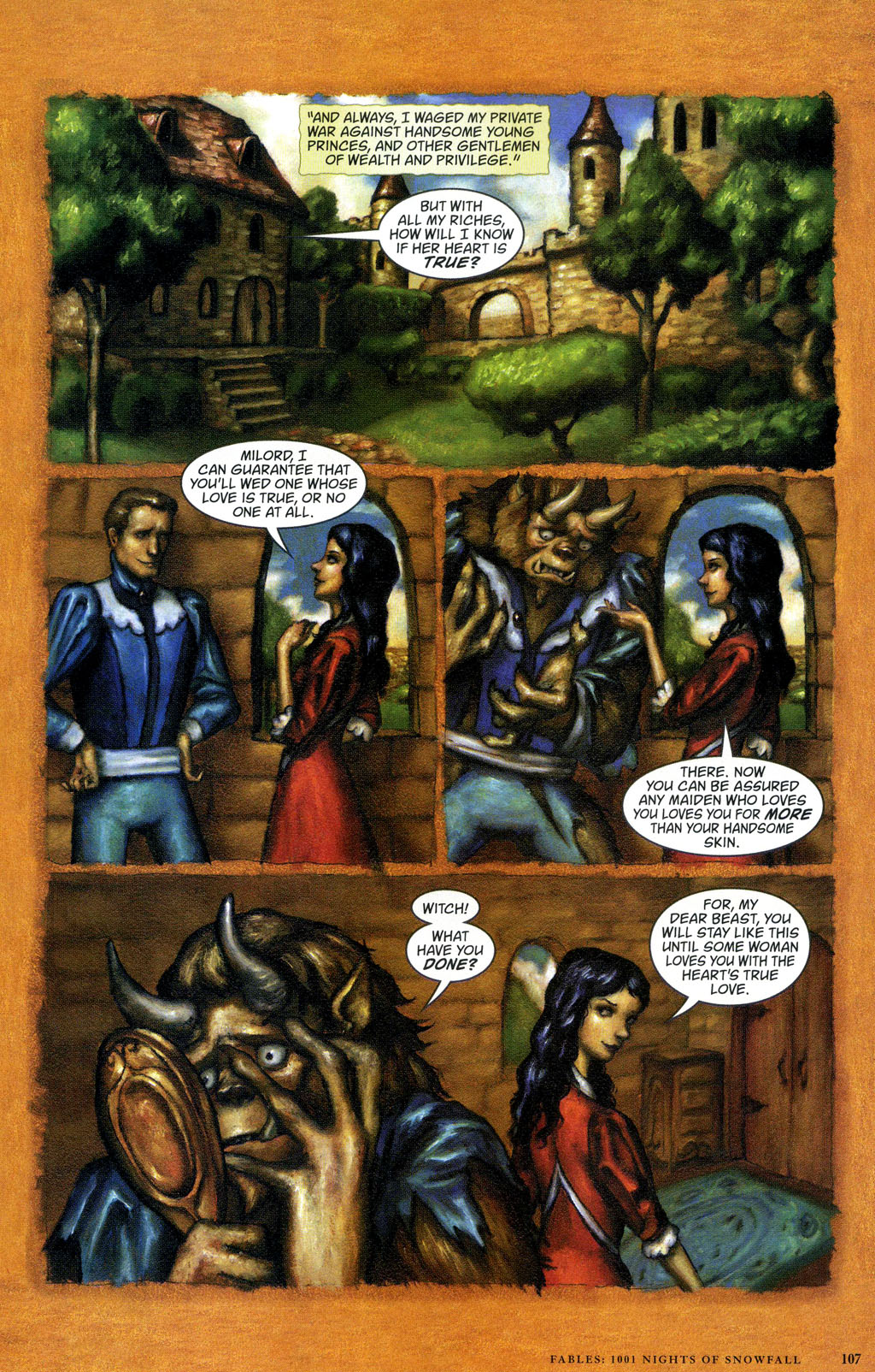 Read online Fables: 1001 Nights of Snowfall comic -  Issue # Full - 107