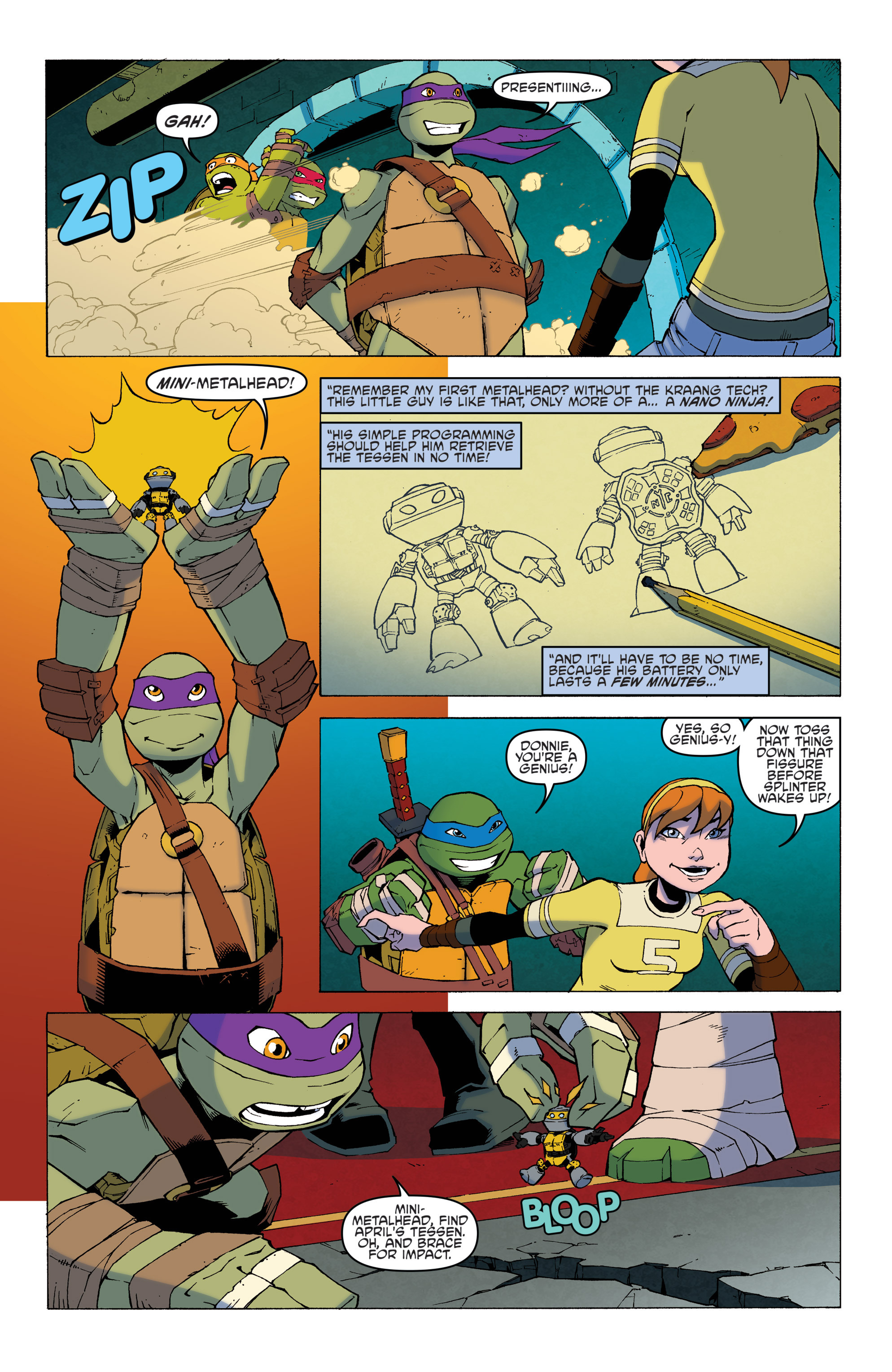 Read online Teenage Mutant Ninja Turtles Amazing Adventures comic -  Issue #9 - 17